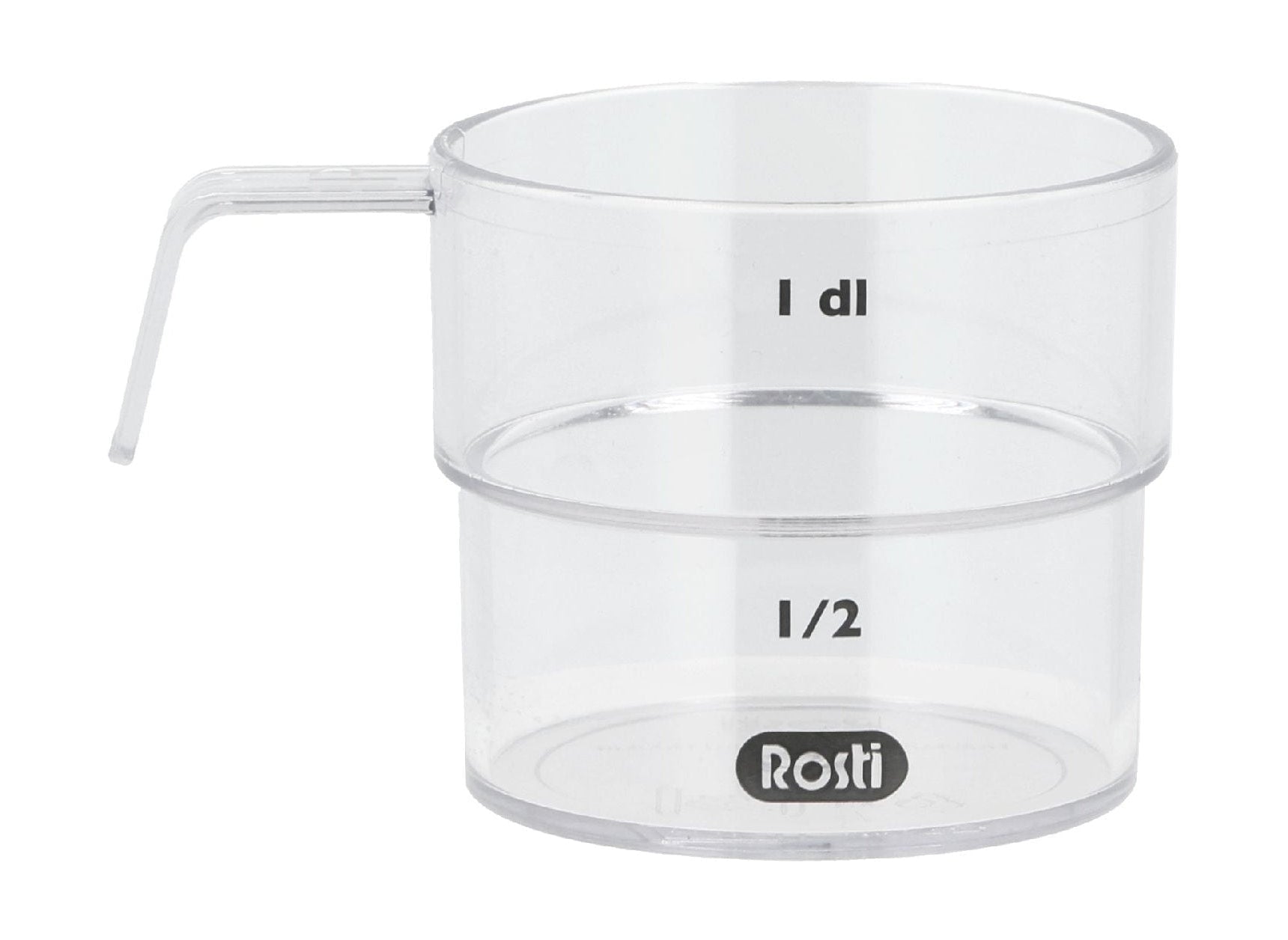 Rosti menensura déciliter mesurer la tasse 100 ml, claire