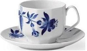 [product_category]-Royal Copenhagen Blomst Mug With Saucer Fuchsia, 22cl-Royal Copenhagen-5705140731207-1025330-ROY-1