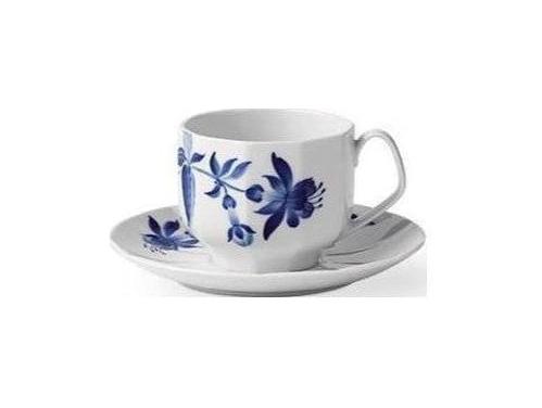 [product_category]-Royal Copenhagen Blomst Mug With Saucer Fuchsia, 22cl-Royal Copenhagen-5705140731207-1025330-ROY-1