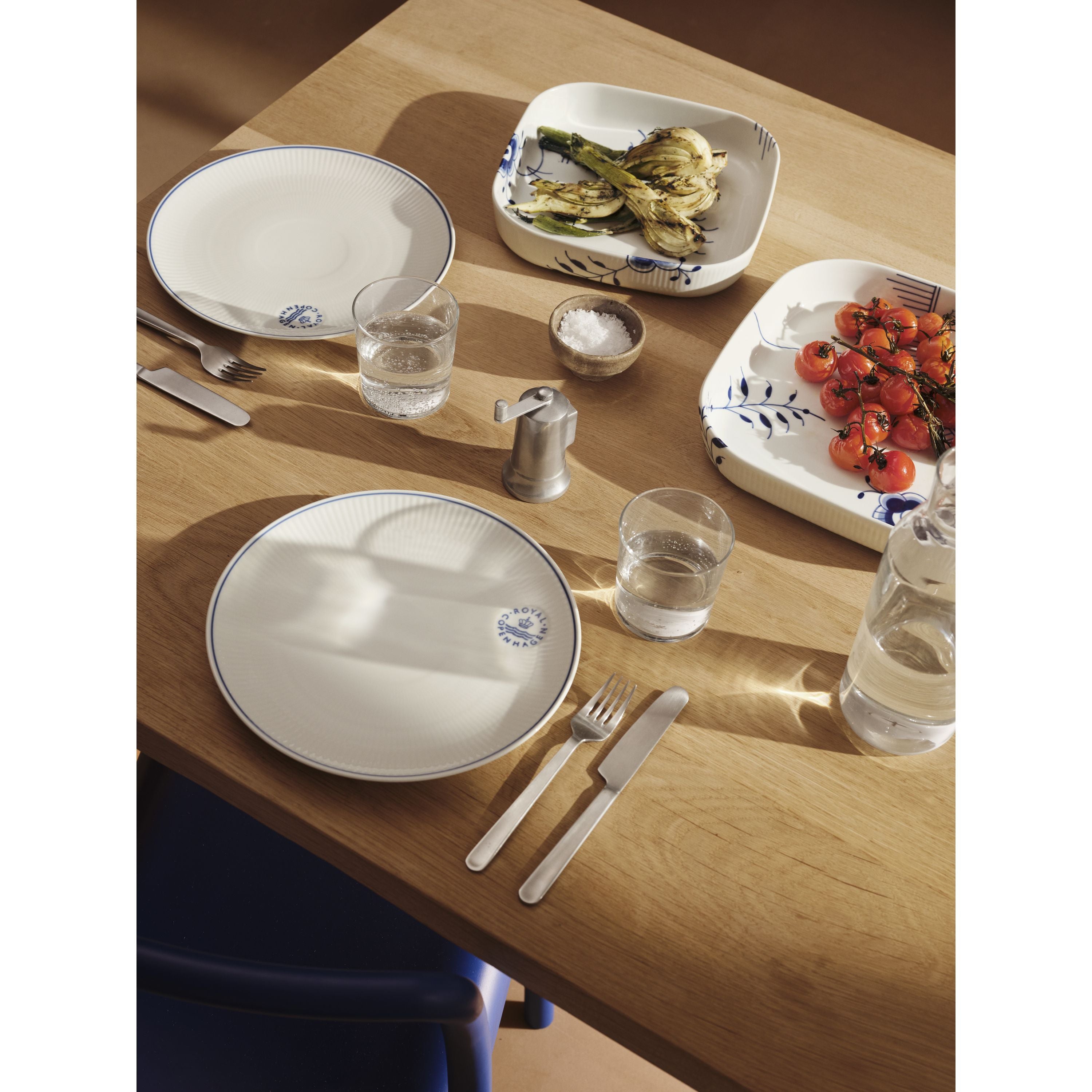 [product_category]-Royal Copenhagen Blue Fluted Mega Square Ovenware, 25x25 Cm-Royal Copenhagen-5705140201243-1065429-ROY-8