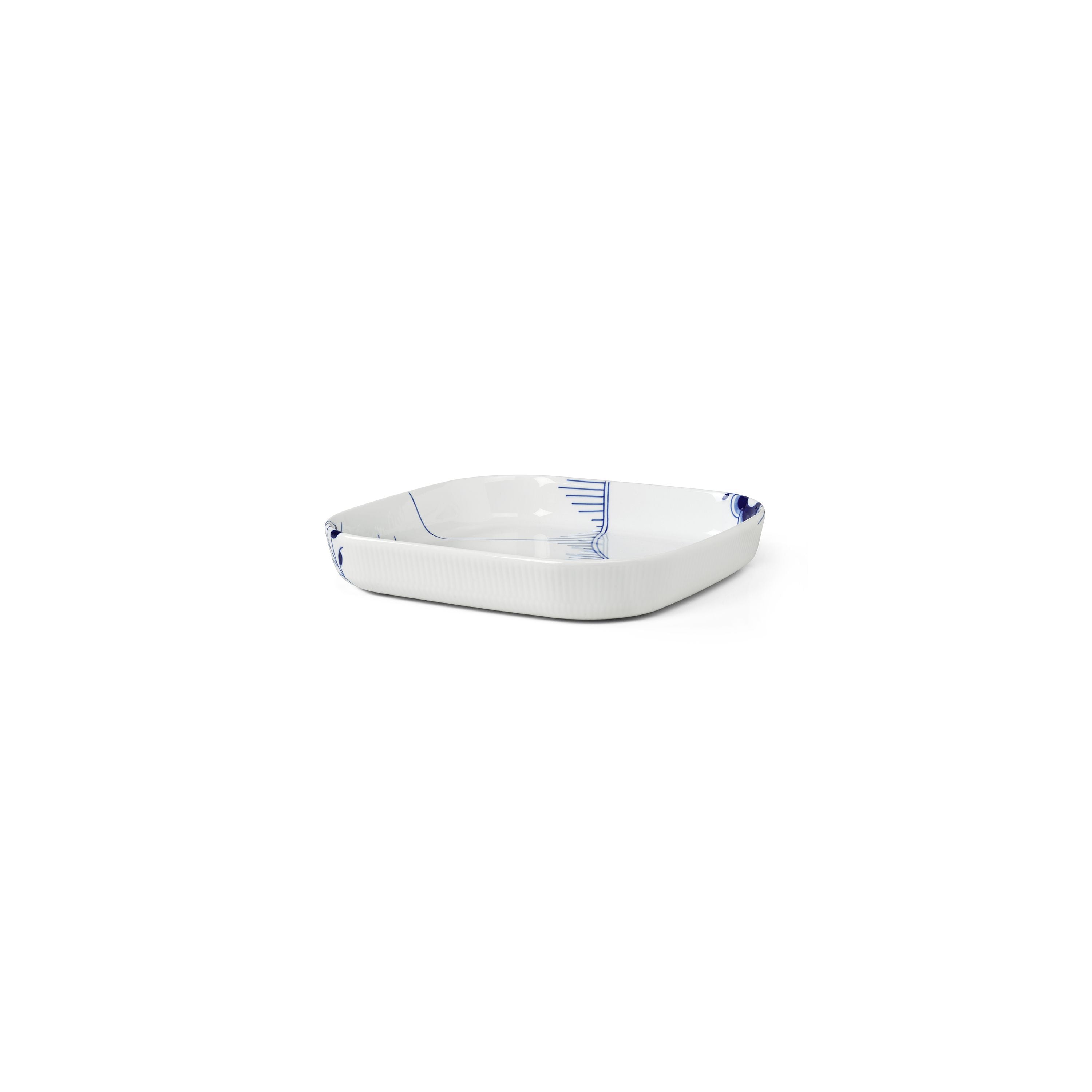 [product_category]-Royal Copenhagen Blue Fluted Mega Square Ovenware, 30x30 Cm-Royal Copenhagen-5705140741831-1065430-ROY-3