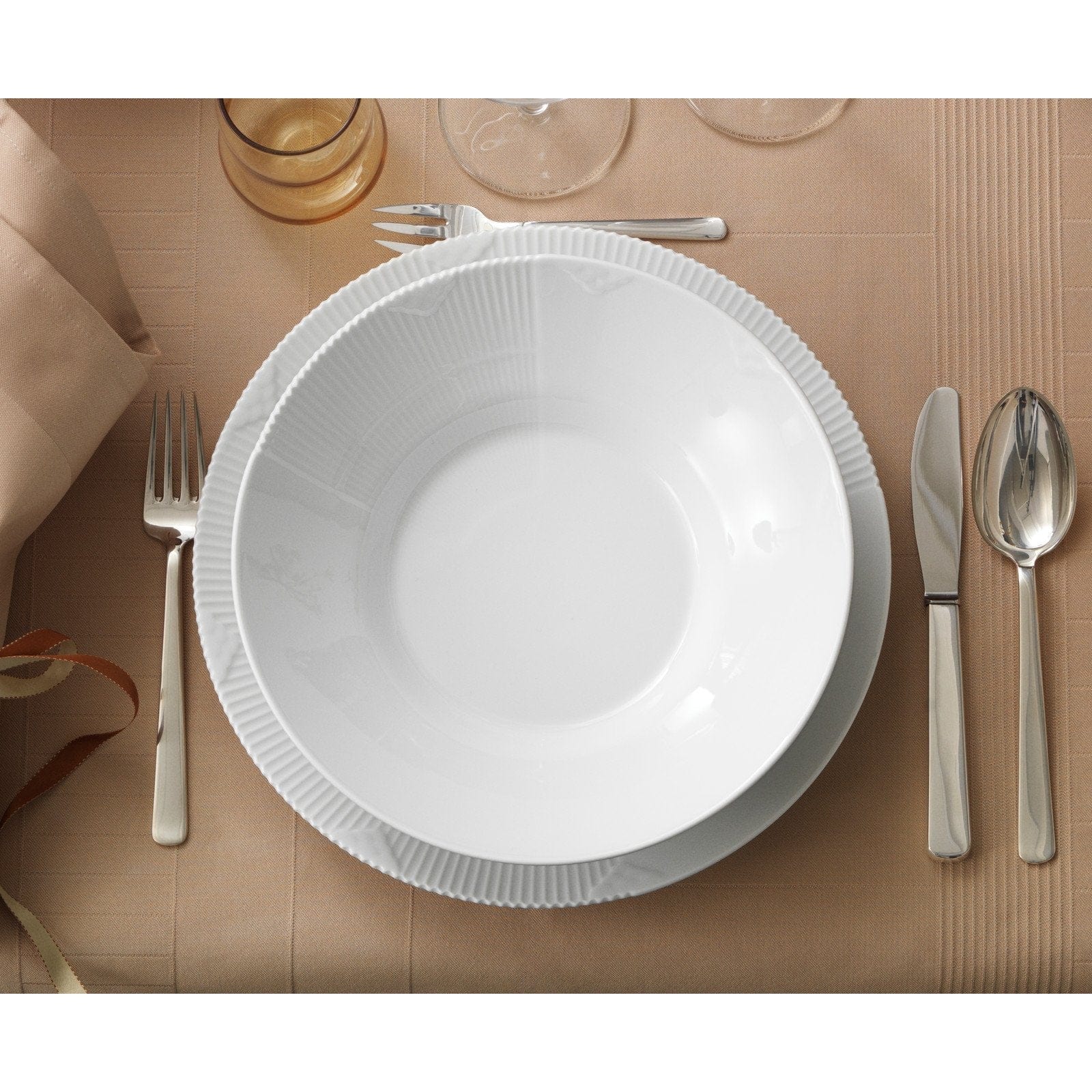 [product_category]-Royal Copenhagen Elements White Plate, 28cm-Royal Copenhagen-5705140706168-1017499-ROY-9