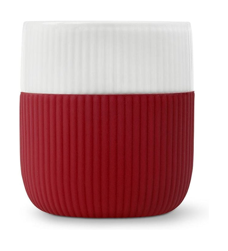 [product_category]-Royal Copenhagen Fluted Contrast Cup 33 Cl, Crimson-Royal Copenhagen-5705140741299-1064287-ROY-4