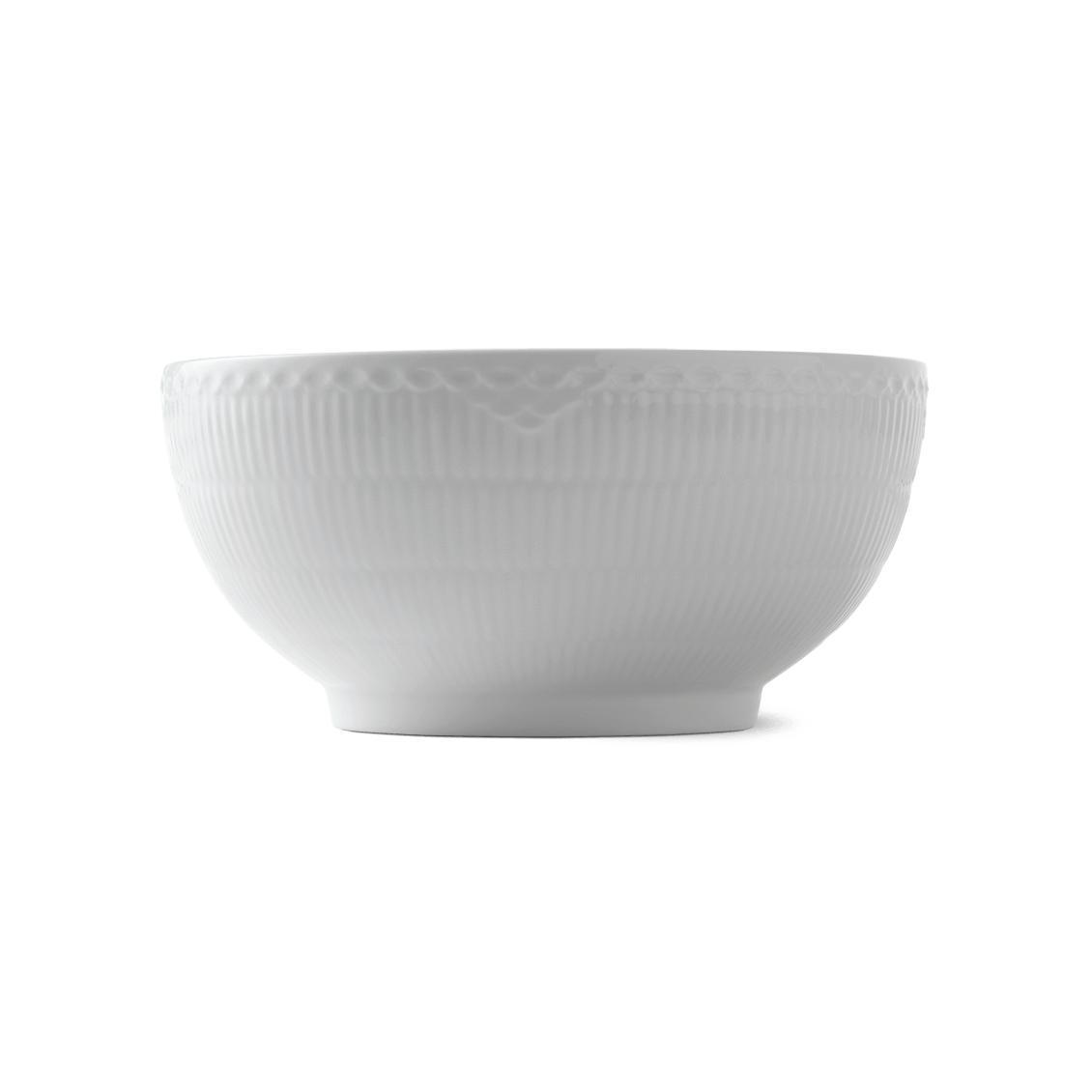 [product_category]-Royal Copenhagen White Fluted Half Lace Bowl, 310cl-Royal Copenhagen-5705140175681-1017290-ROY-3