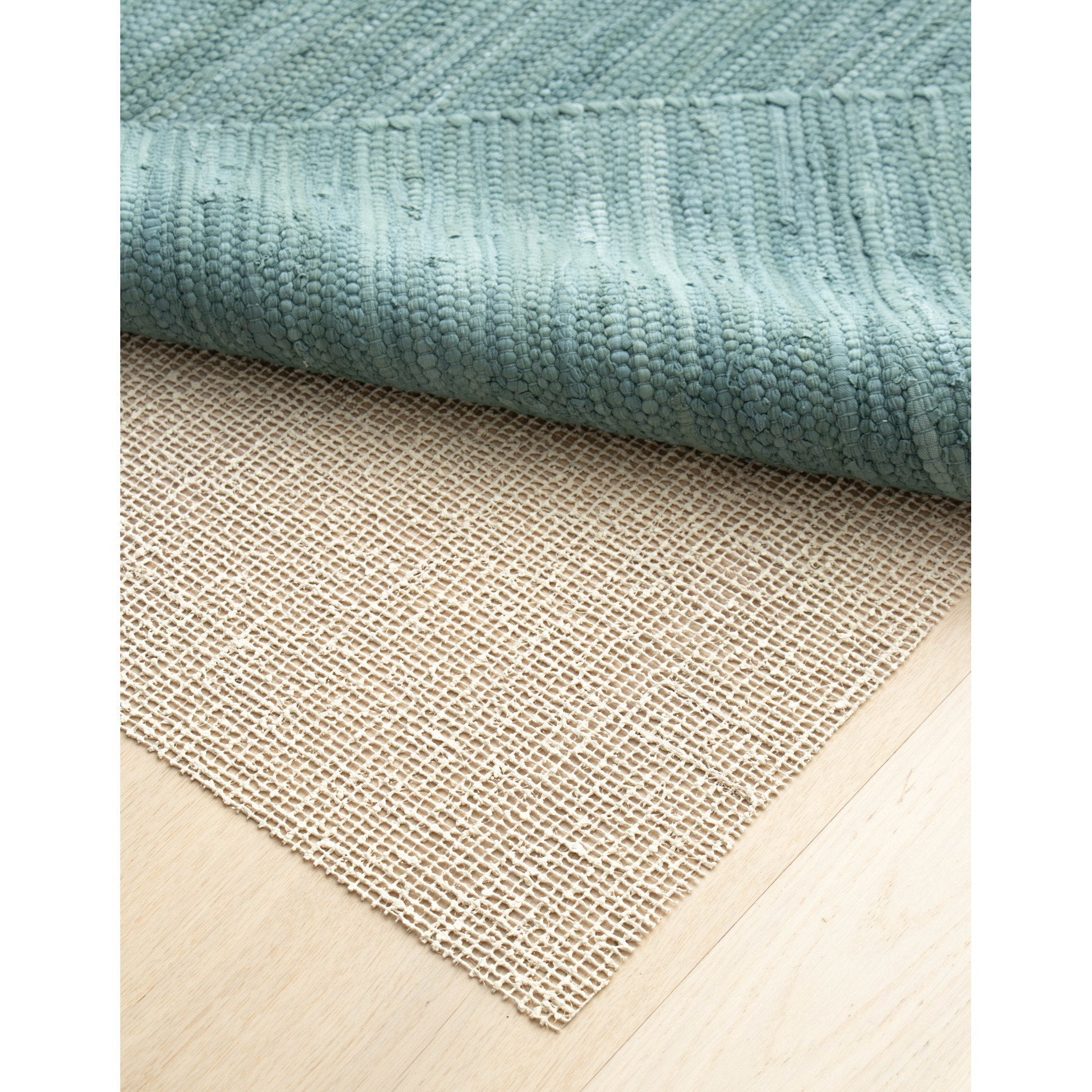 Rug Solid Anti Slip Mat Organic Latex And Jute, 130 X 190 Cm