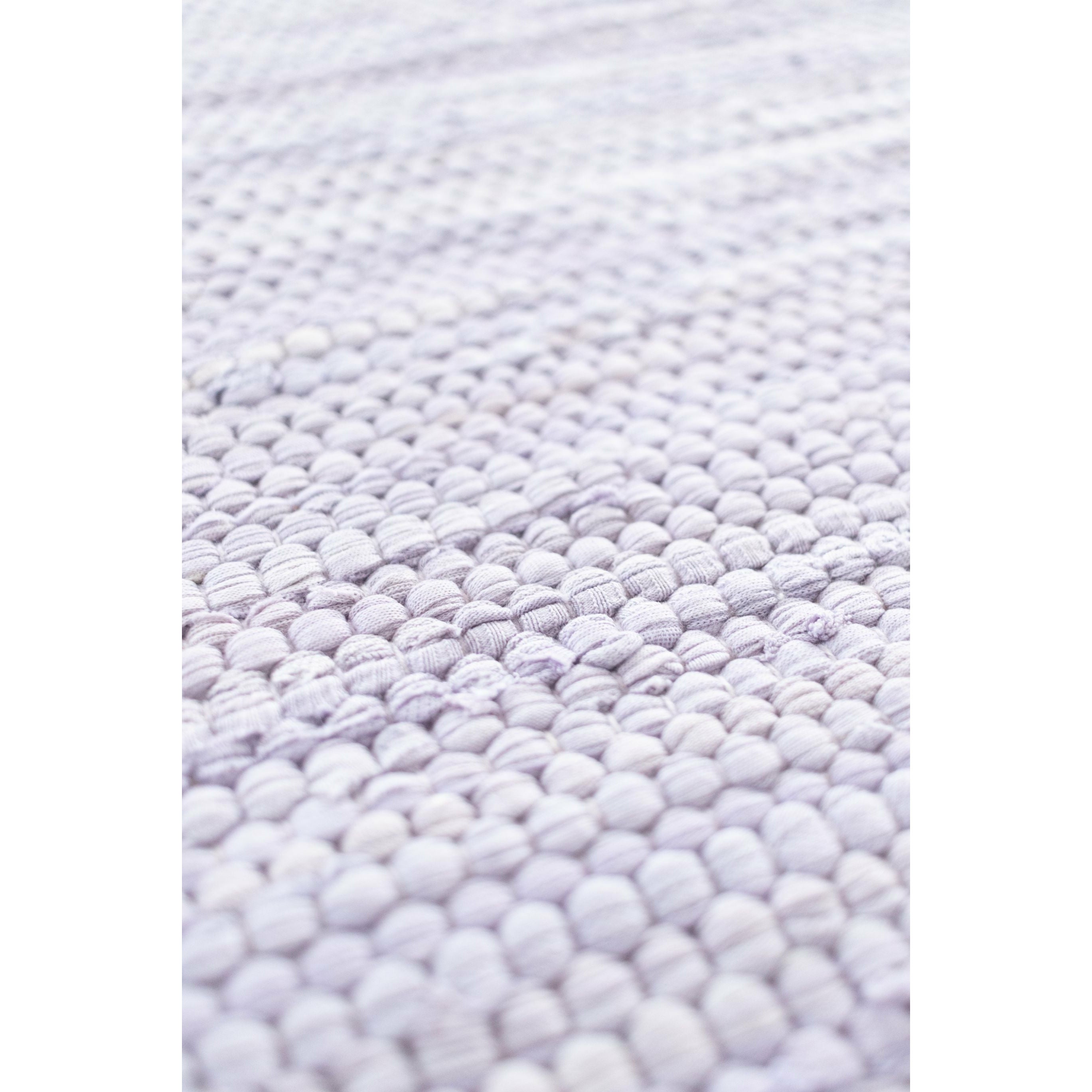 Rug Solid Cotton Rug 240x170 Cm, Lavender