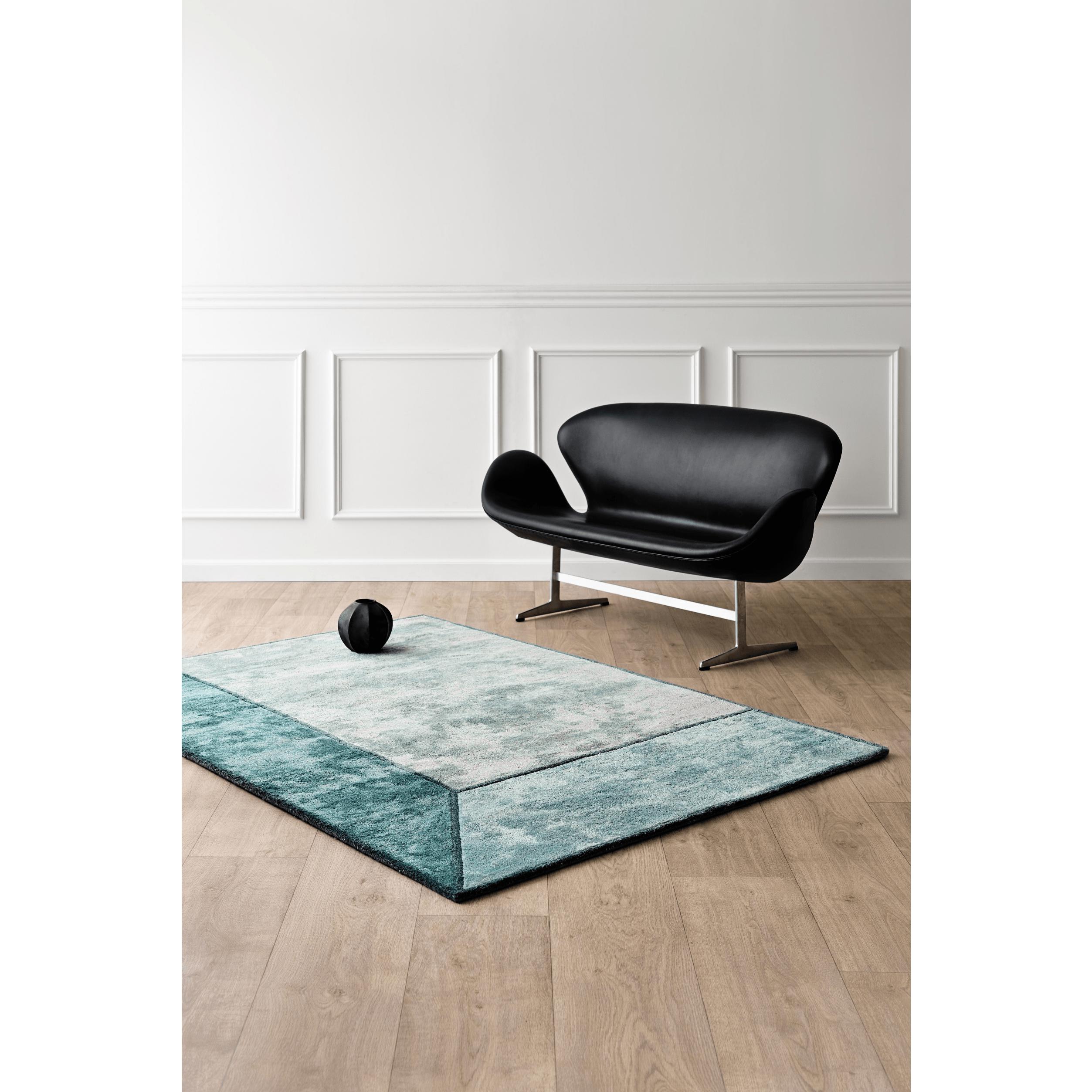 Rug Solid Illusion Rug Jade, 140 x 200 cm