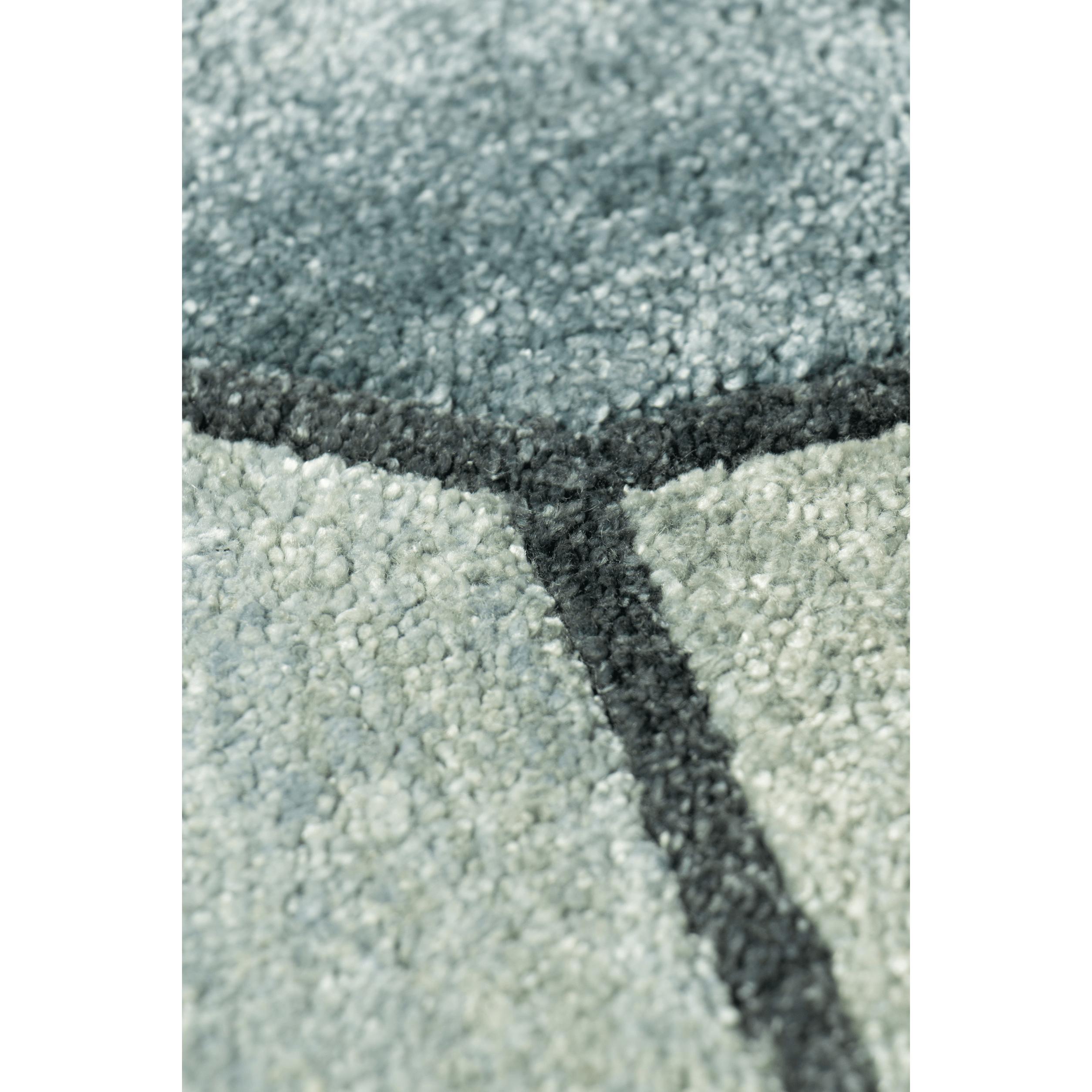 Rug Solid Illusion Rug Jade, 140 X 200 Cm