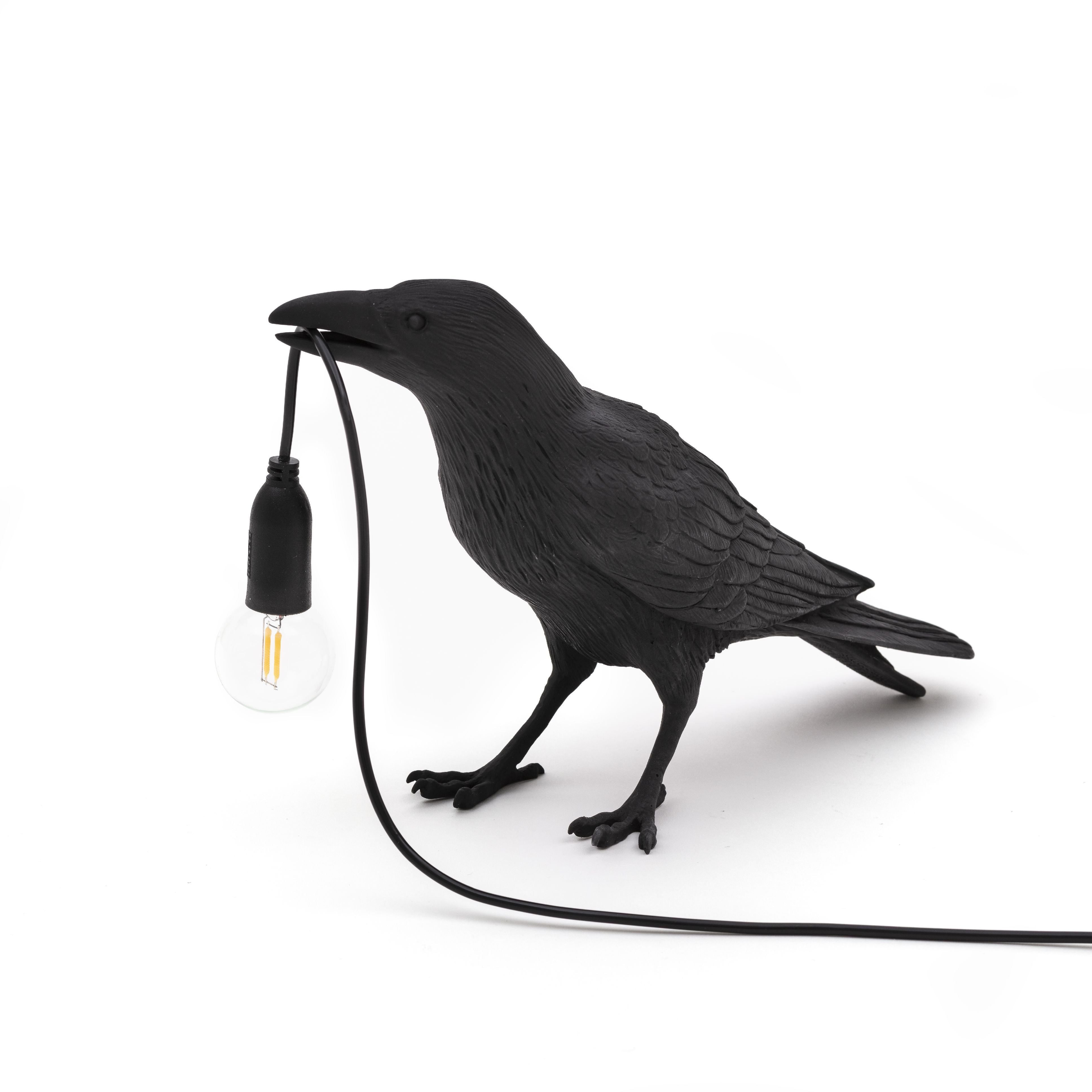 Lampe d'oiseau Seletti attendant