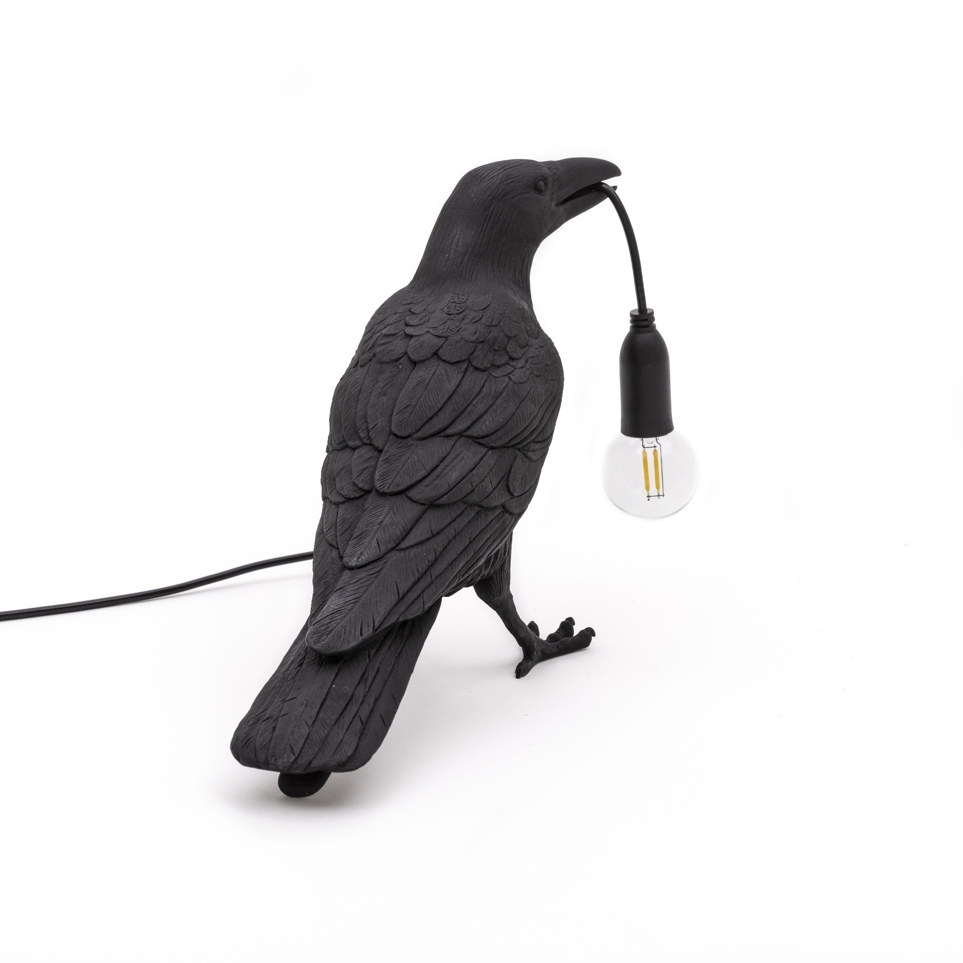 Lampe d'oiseau Seletti attendant