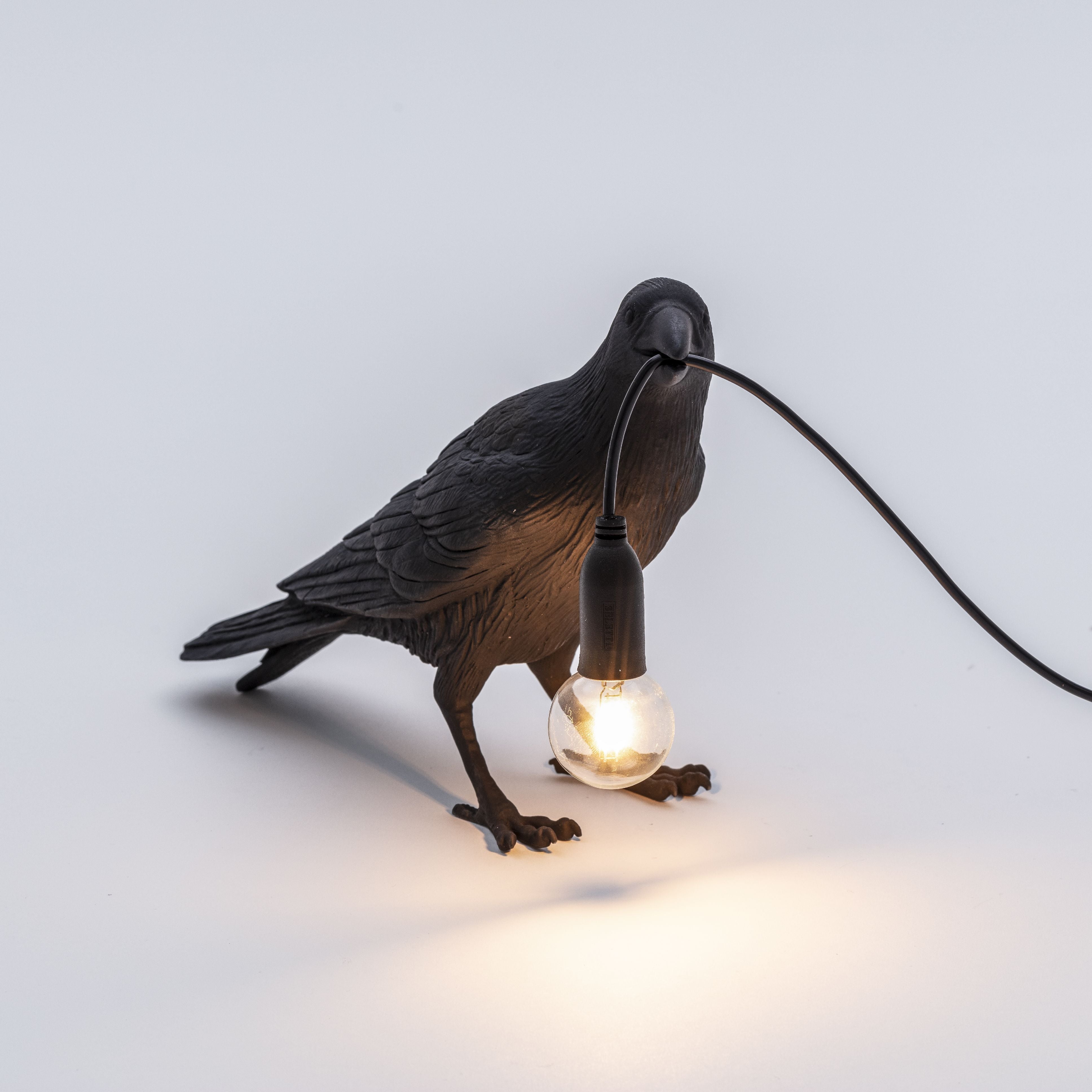 Lampe d'oiseau Seletti attendant