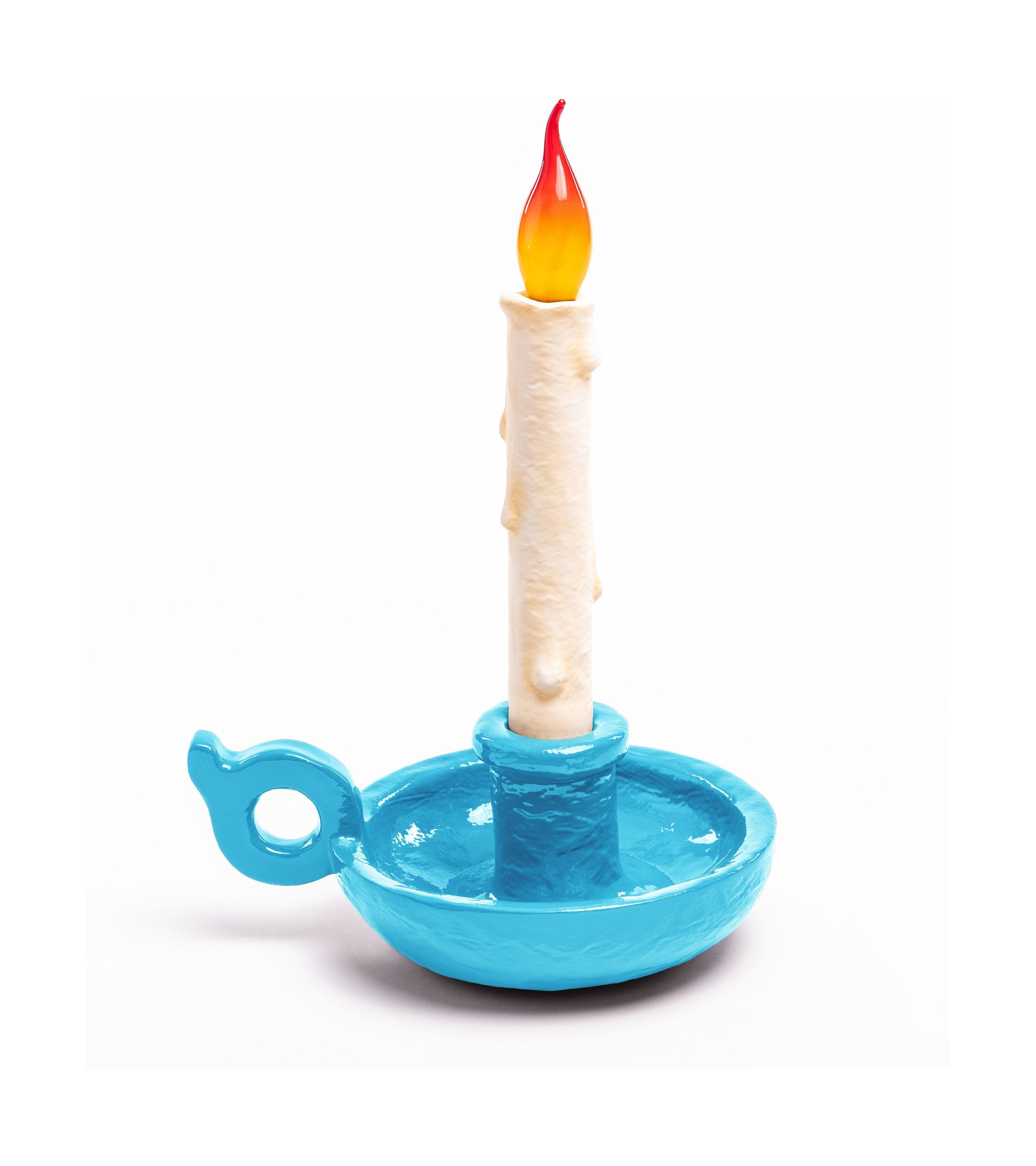 [product_category]-Seletti Bugia Rechargeable Led Lamp, Blue-Seletti-8008215131153-13115-SEL-1