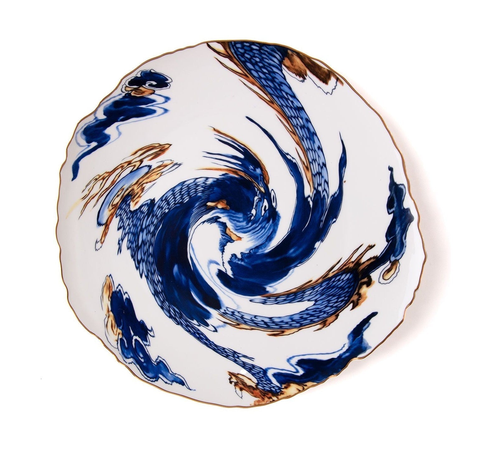 Classiques Seletti sur assiette d'acide, Imari Dragon