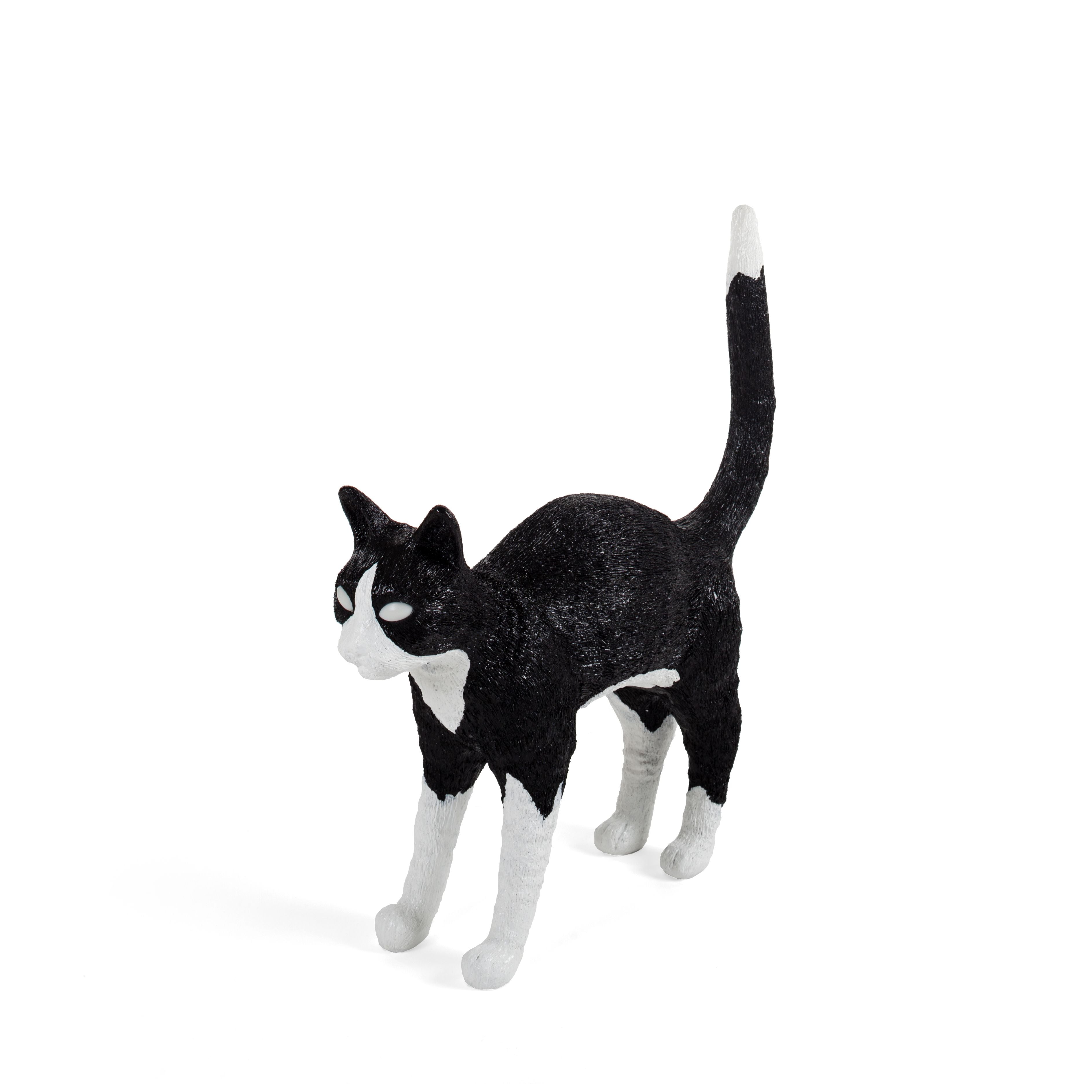 [product_category]-Seletti Jobby The Cat Lamp, Black/White-Seletti-8008215150420-15042-SEL-2