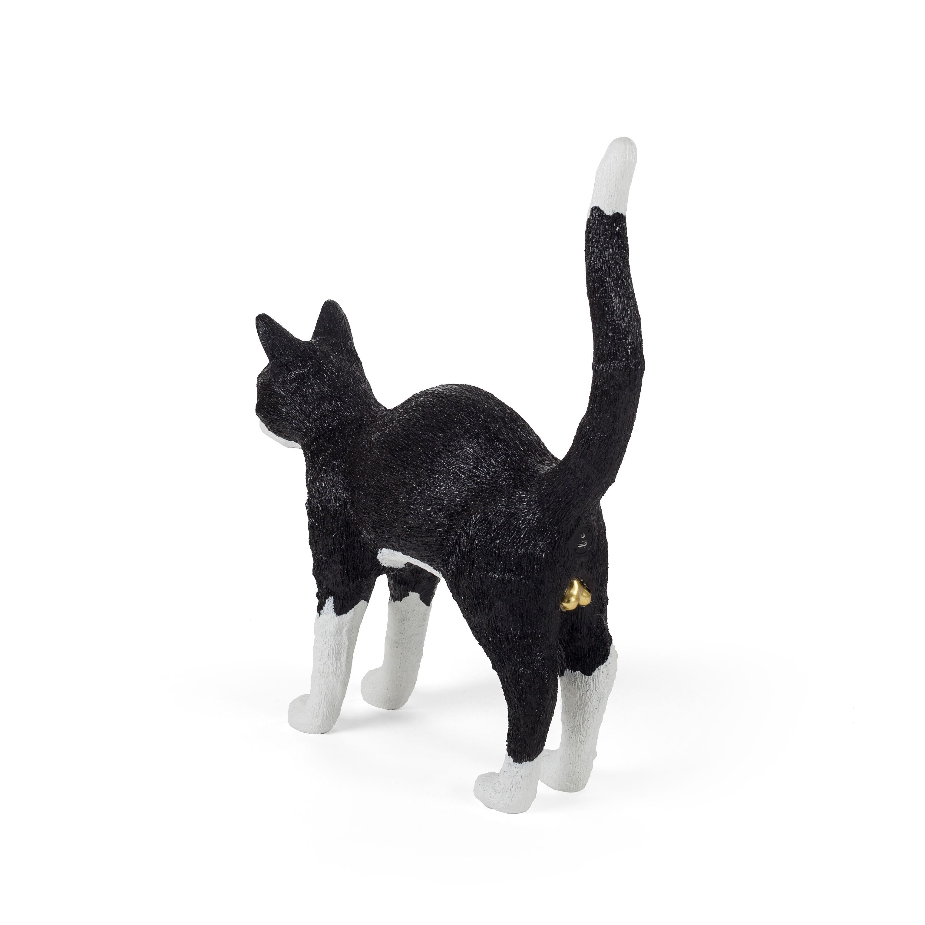 [product_category]-Seletti Jobby The Cat Lamp, Black/White-Seletti-8008215150420-15042-SEL-4