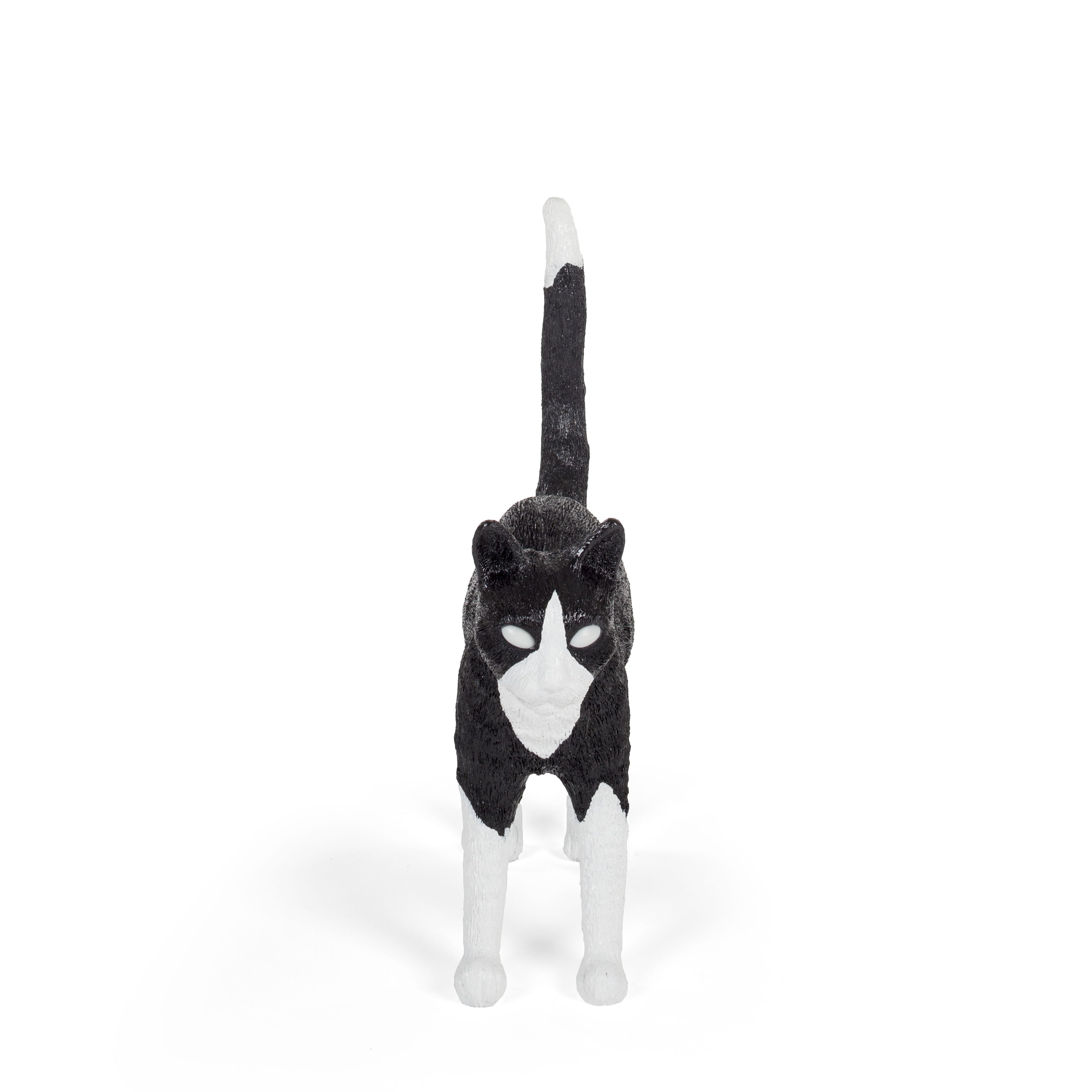 [product_category]-Seletti Jobby The Cat Lamp, Black/White-Seletti-8008215150420-15042-SEL-5