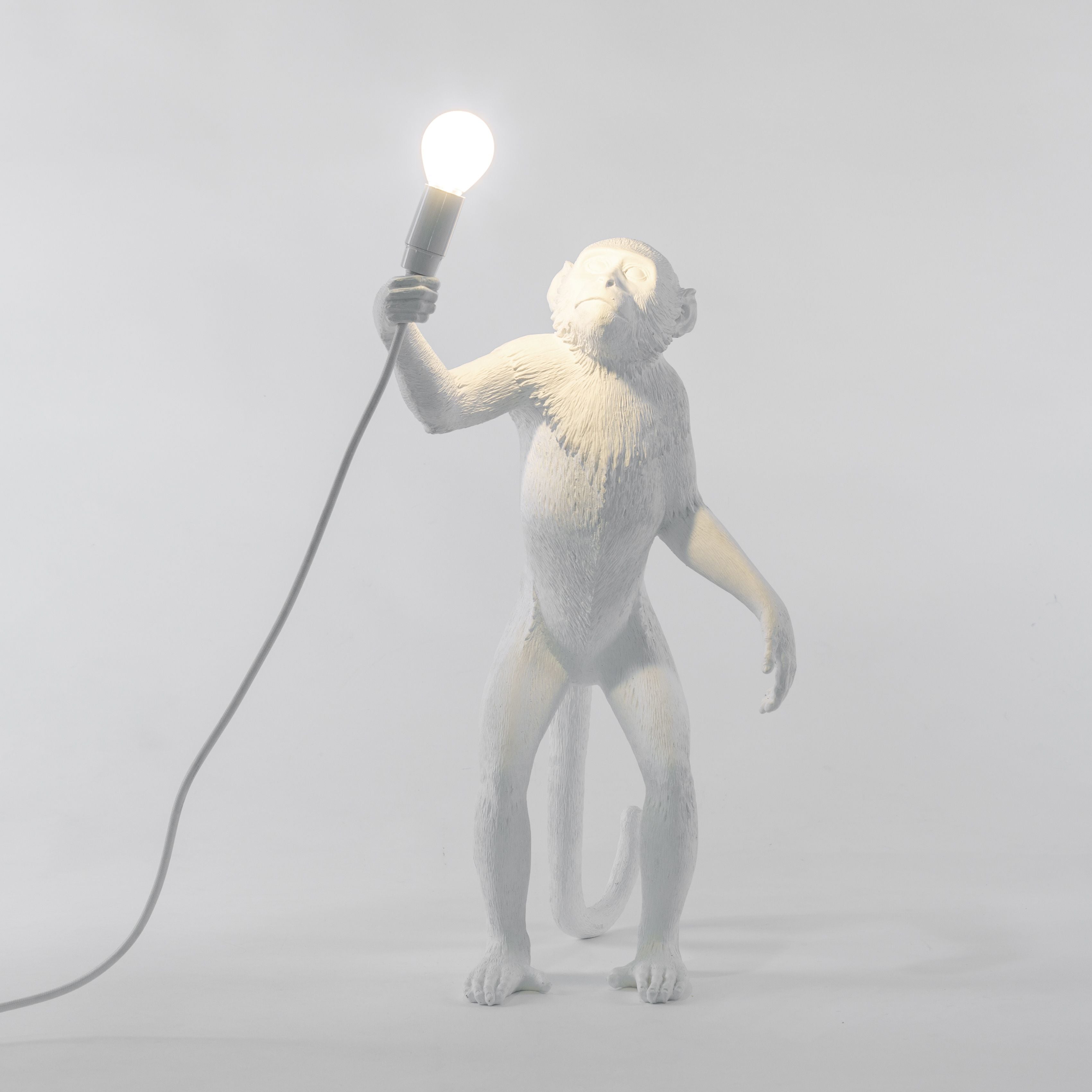 [product_category]-Seletti Monkey Outdoor Lamp White, Standing-Seletti-8008215149264-14926-SEL-9