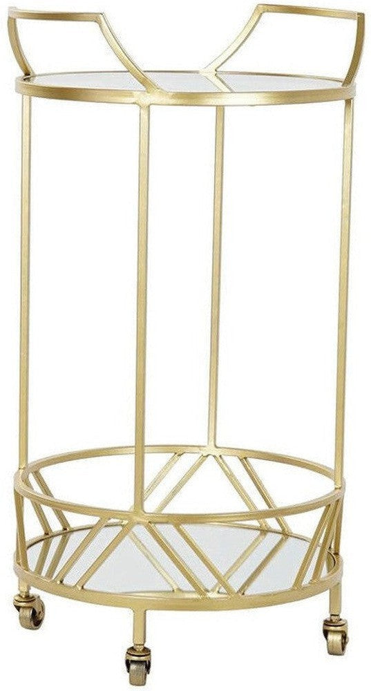 [product_category]-Serving trolley DKD Home Decor Golden 42 x 40 x 78 cm-Bigbuy-S3033262-1
