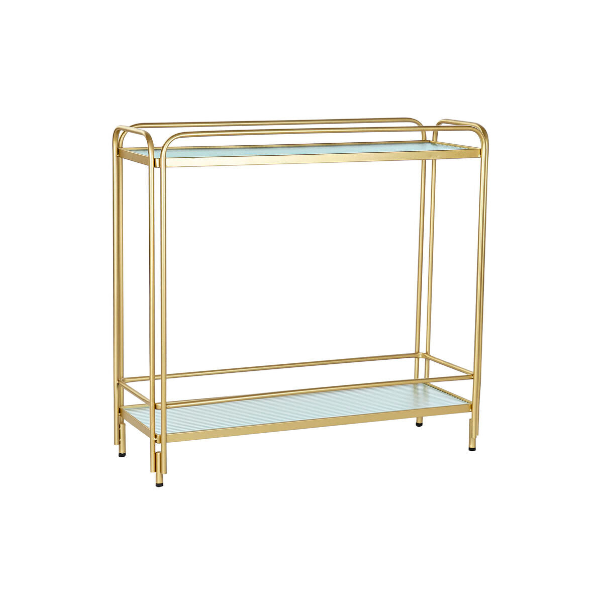 [product_category]-Serving trolley DKD Home Decor Golden Metal Crystal 80 x 28 x 81 cm-Bigbuy-S3033310-2