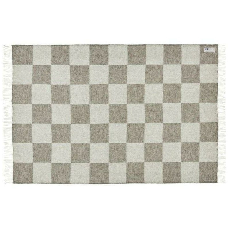 Silkeborg Uldspinderri ærø Plaid 220 x260 cm, gris nordique doux