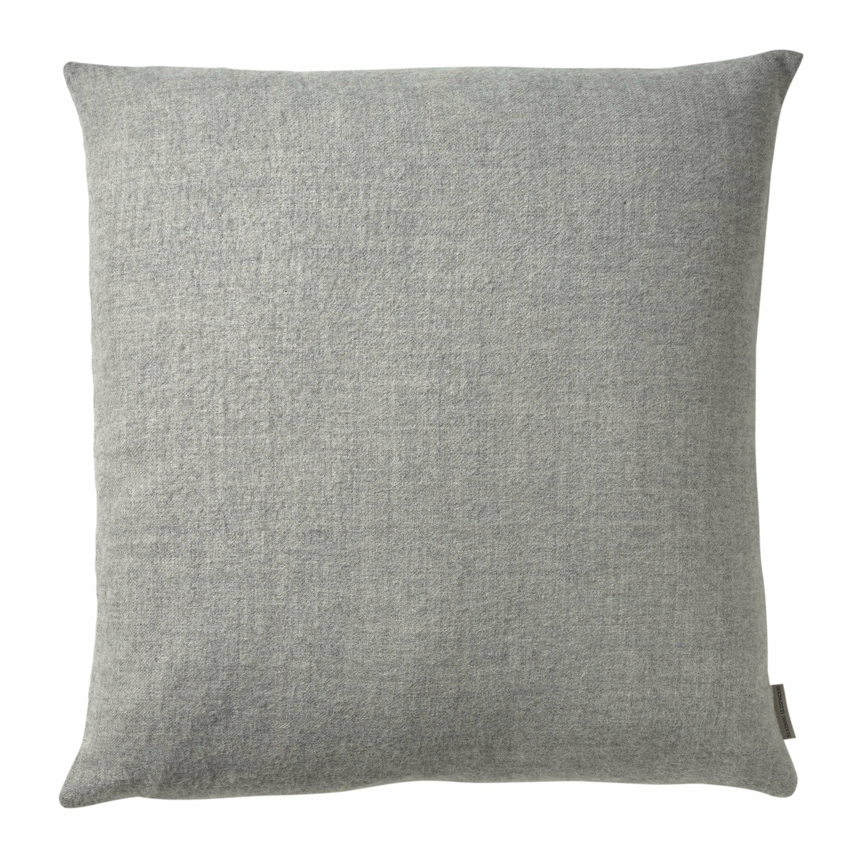 Silkeborg UldSpinderi Arequipa Cushion 60 x60 cm, lichtgrijs