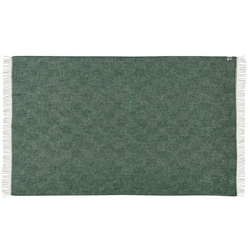 Silkeborg Uldspinderi Fanø Plaid 140x240 Cm, Dark Pine Green