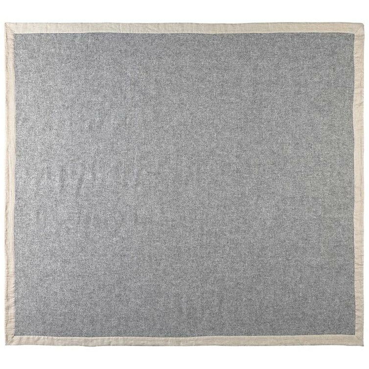 Silkeborg Uldspinderi Gotland Plaid 180 x240 cm, Nordic Gray