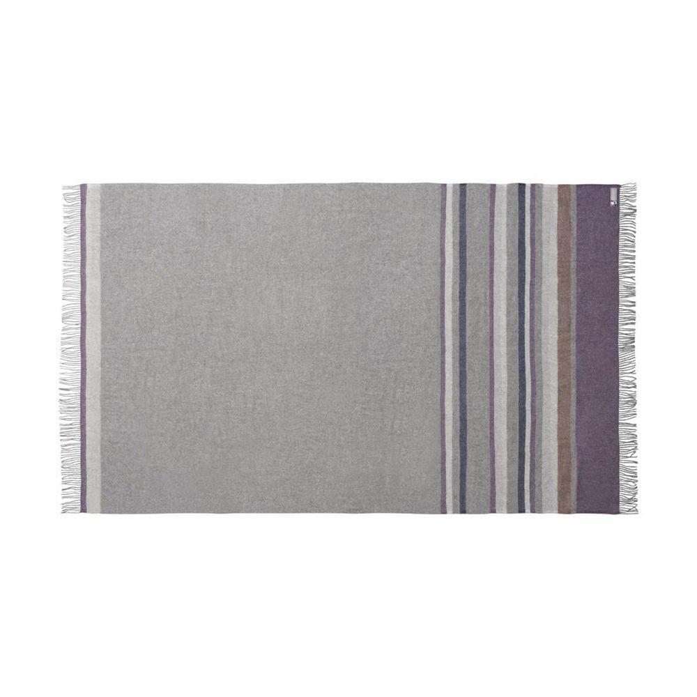 Silkeborg Uldspinderi Lyø Plaid, Grey Heather