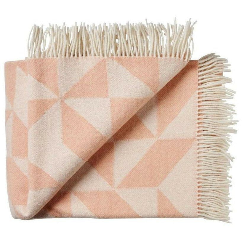 Silkeborg Uldspinderi twist en twill plaid, rose