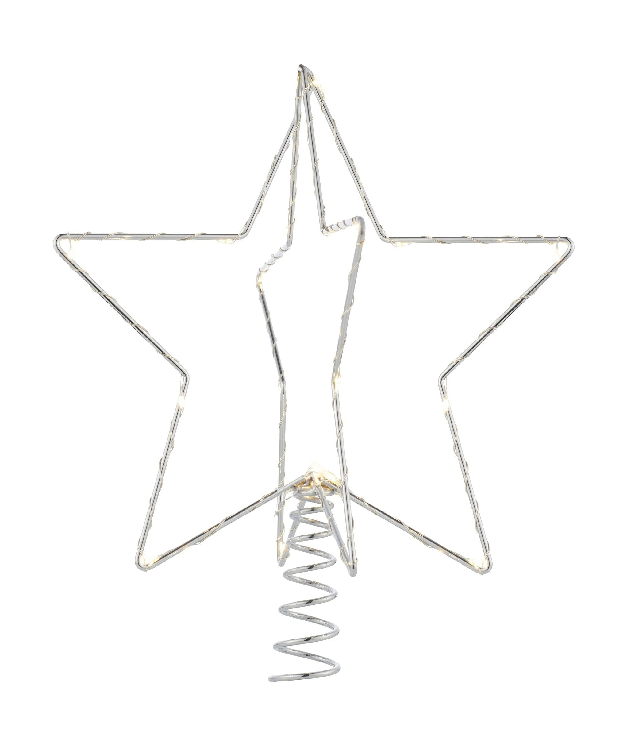 Sirius Christina Christmas Top, H25cm, plata