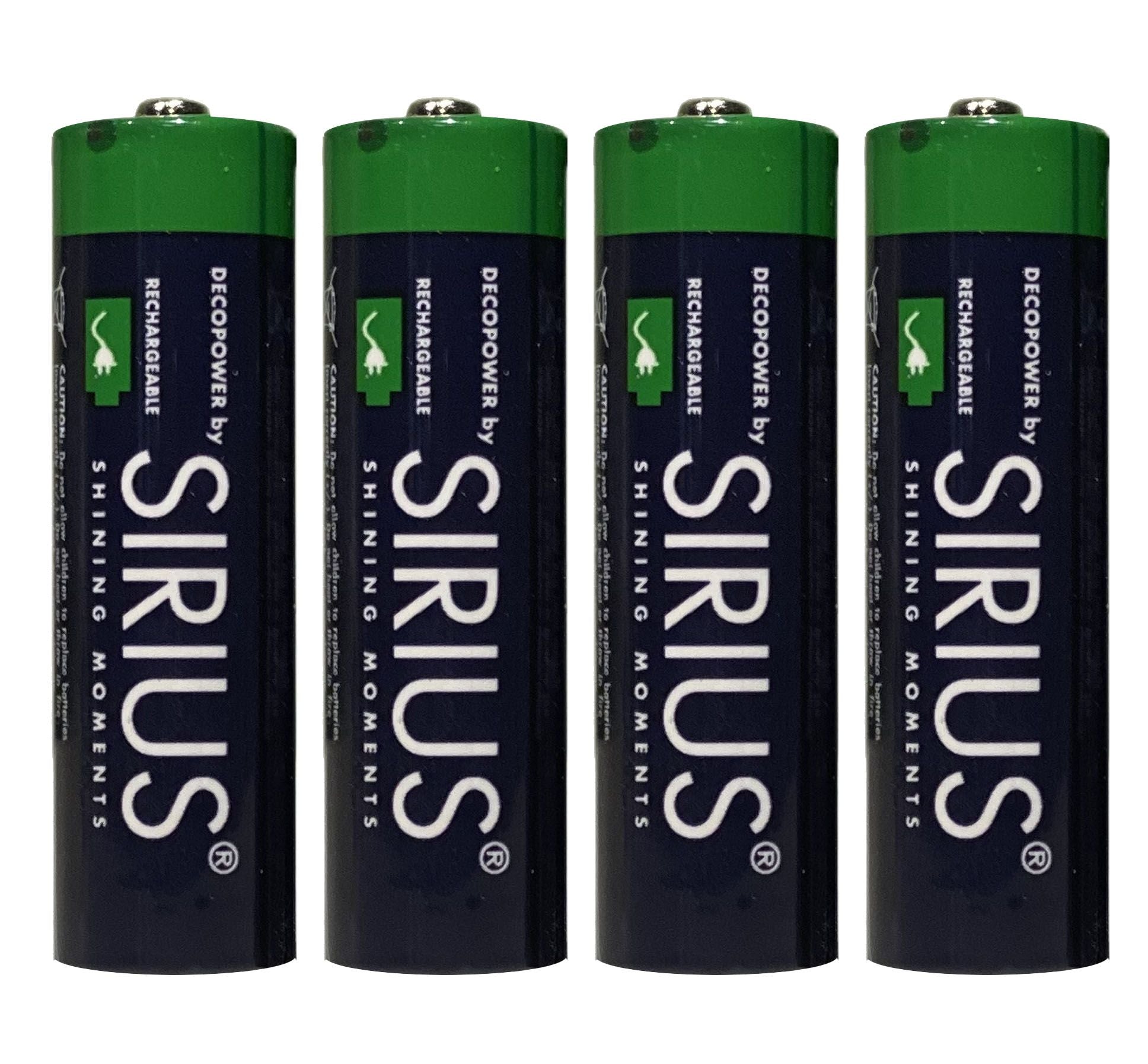 [product_category]-Sirius Deco Power Aa Rechargeable Batteries, 4 Pcs Set-Sirius-5707310888063-88806-SIR-2