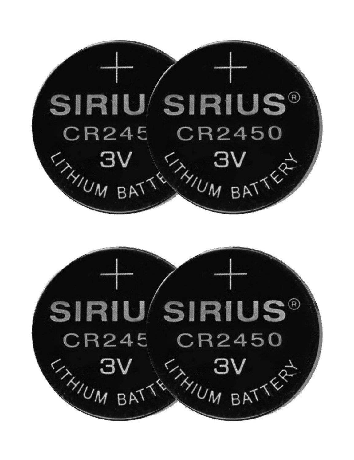 Sirius Deco Power CR2450, 4st Set