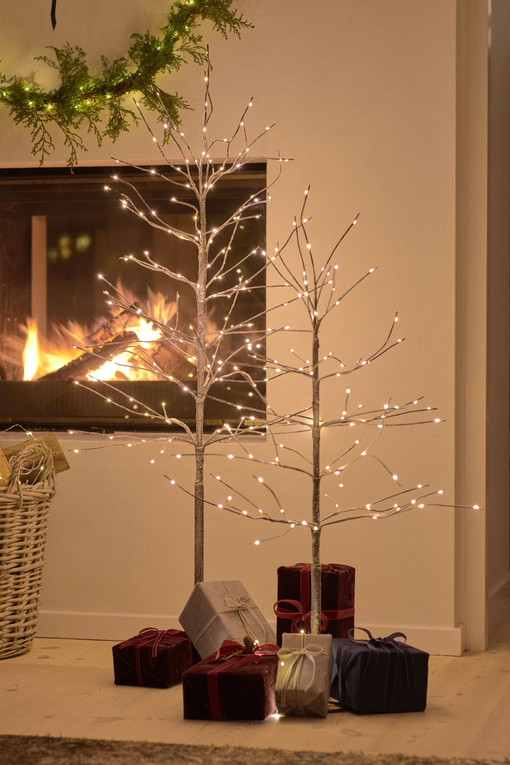 [product_category]-Sirius Kira Tree 96 L H90cm ø30cm+5m, Brown/Snowy White-Sirius-5707310602409-60240-SIR-3