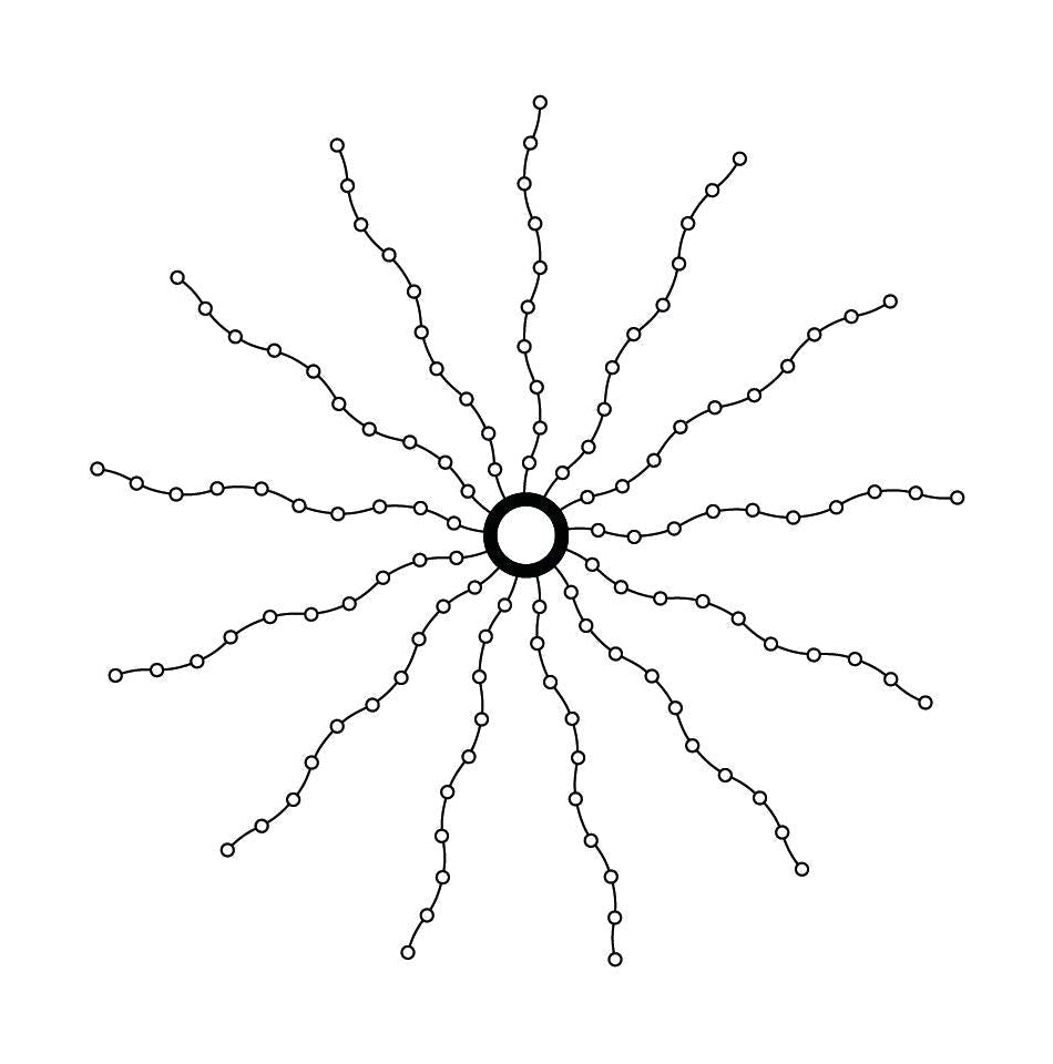 Sirius Knirke Weihnachtsbaum LED LEGE Kette 195 Le DS, grün