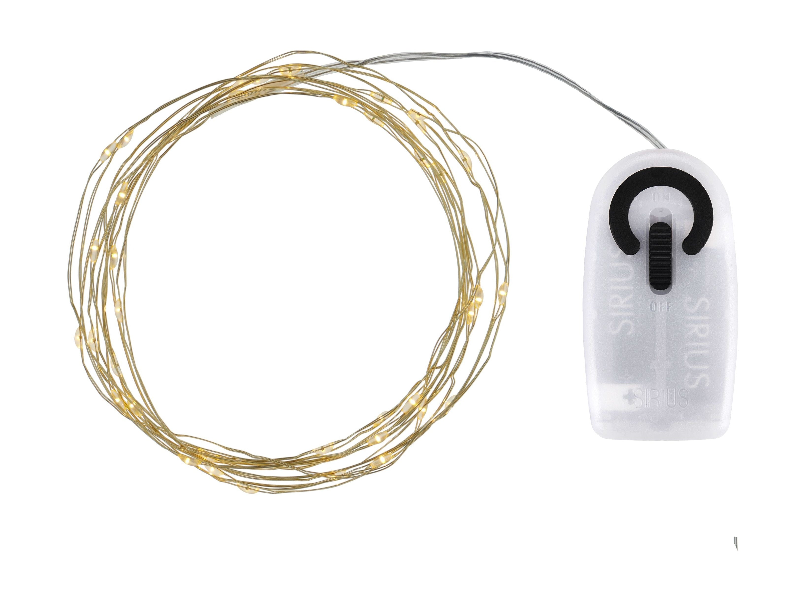 Sirius Knirke Light Chain 40 Le DS, Clear/Gold