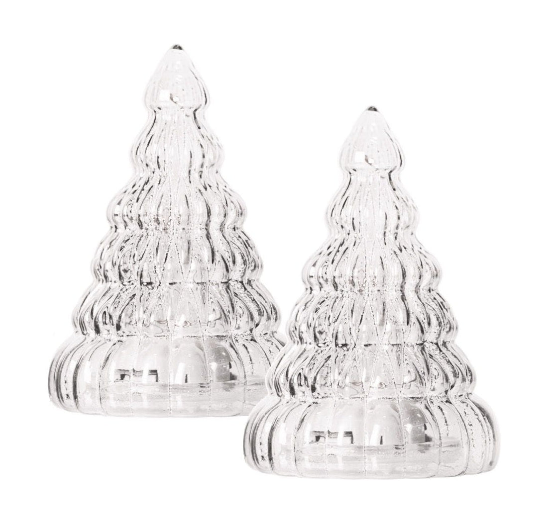 Sirius Lucy Tree 2pcs H9cm, claro/blanco