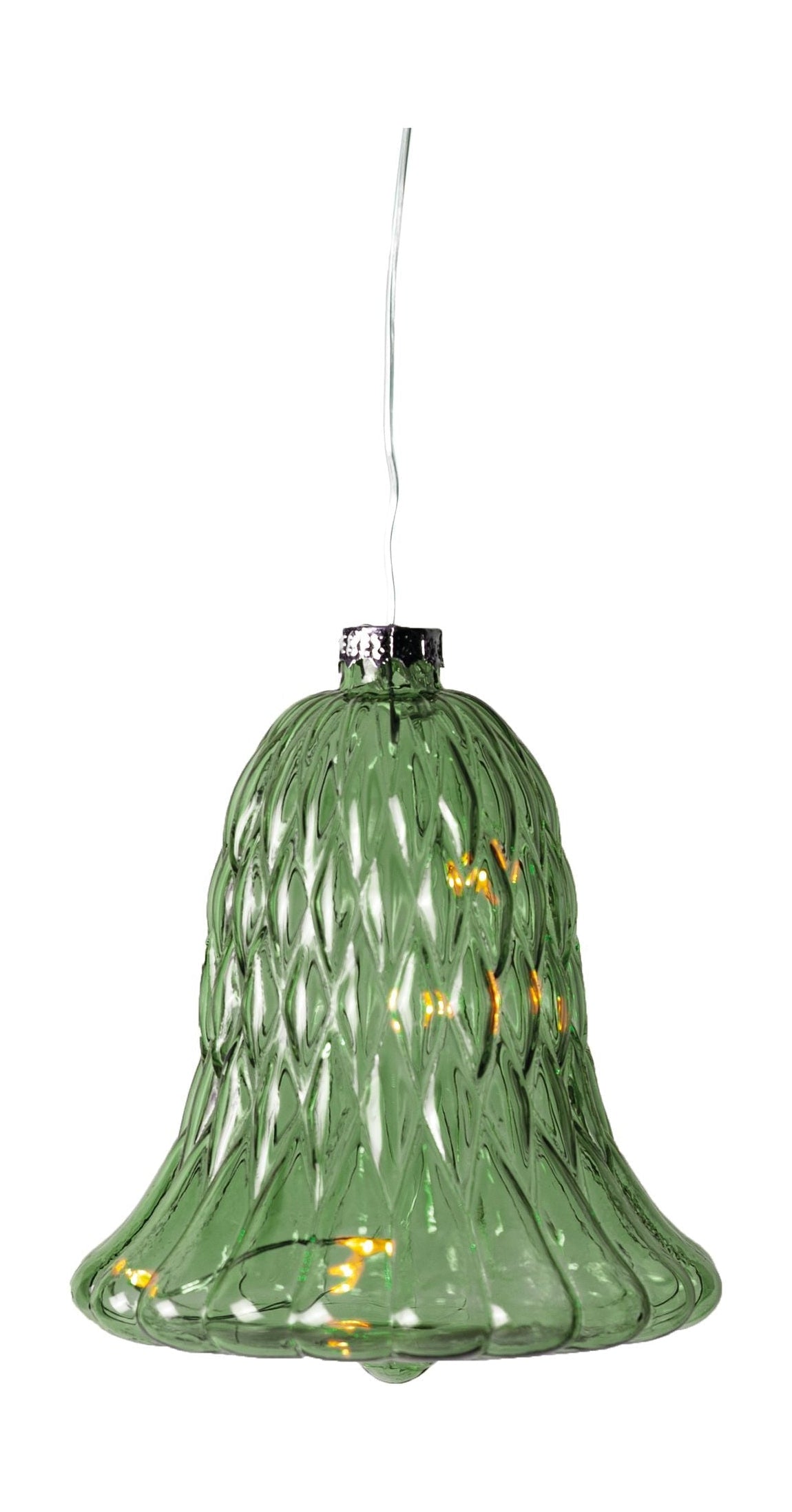 Sirius Luna Christmas Bell, H10 Cm, Green