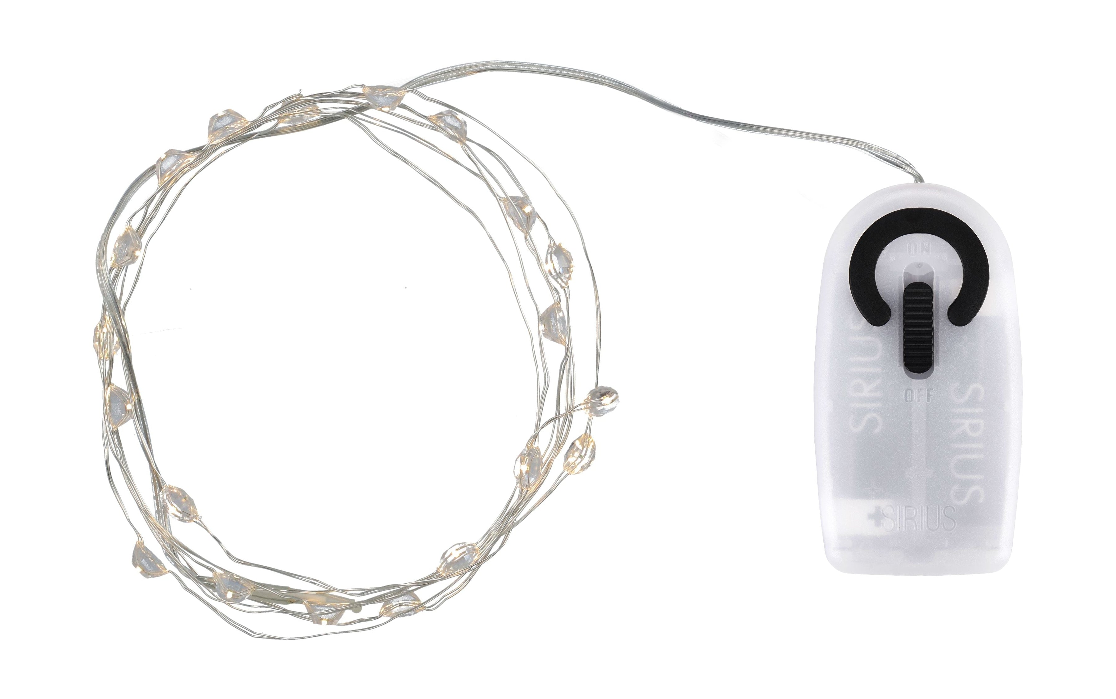 Sirius Maggie Light Chain 20 Le Ds, klar/Silber