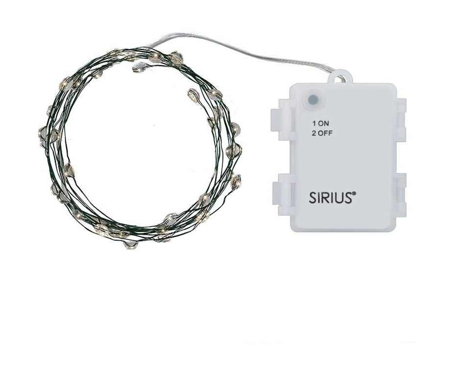 Sirius Maggie Light Chain 40 le ds, transparente/verde