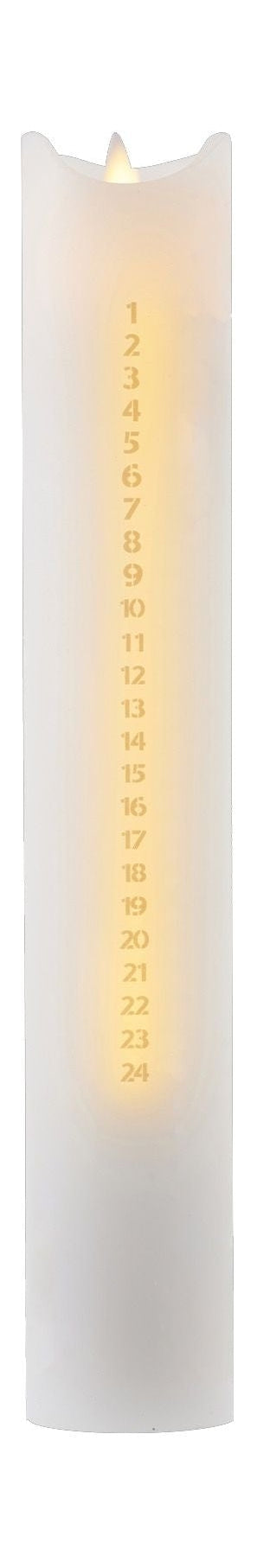 [product_category]-Sirius Sara Calendar Light ø4,8x H29cm, White/Gold-Sirius-5707310240038-24003-SIR-1