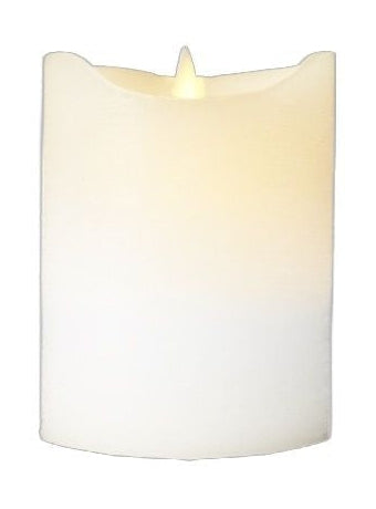 Sirius Sara Exclusive LED Candle Ø7,5X H10CM, White