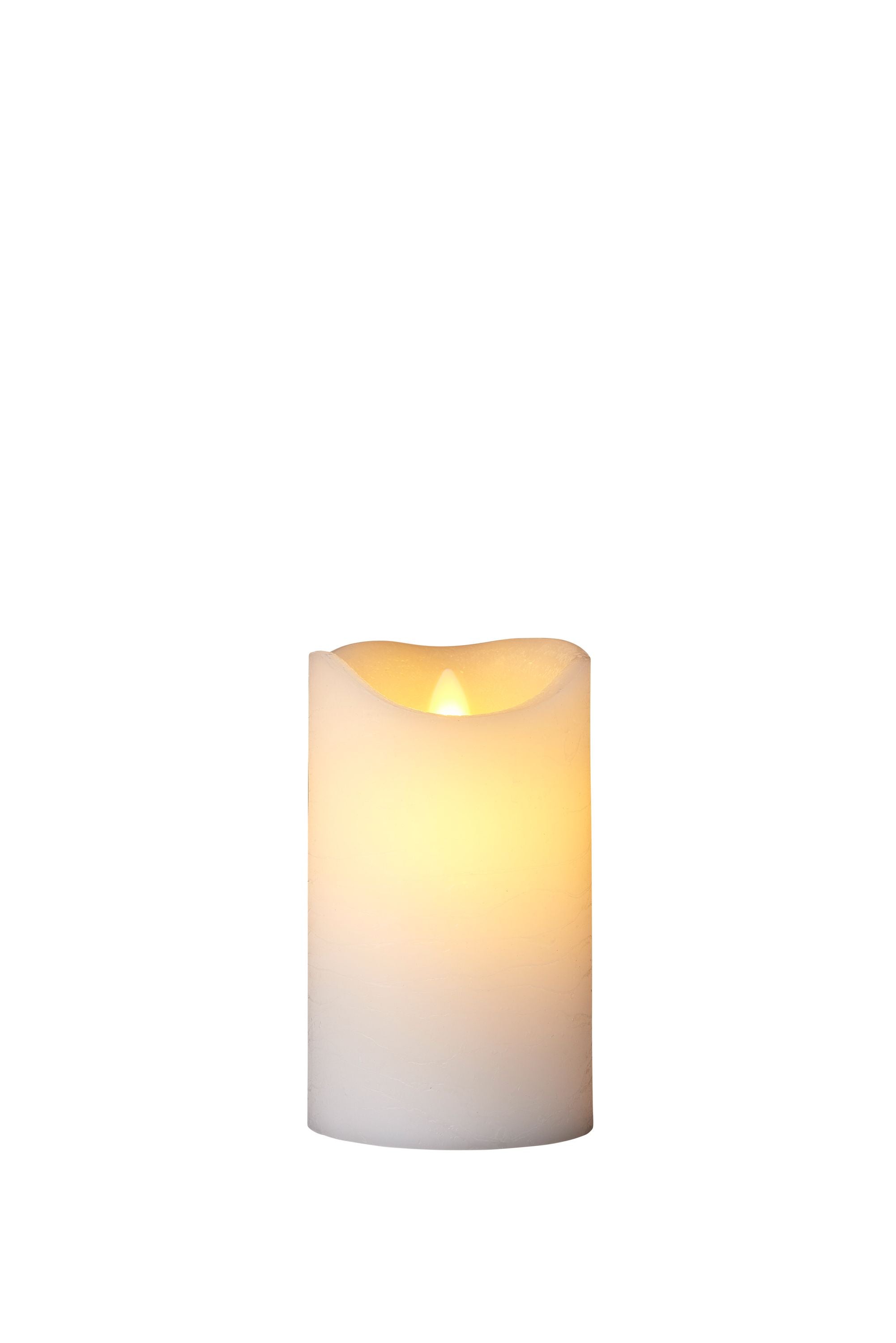 [product_category]-Sirius Sara Rechargeable Led Candle White, ø7,5x H12,5cm-Sirius-5707310802113-80211-SIR-2