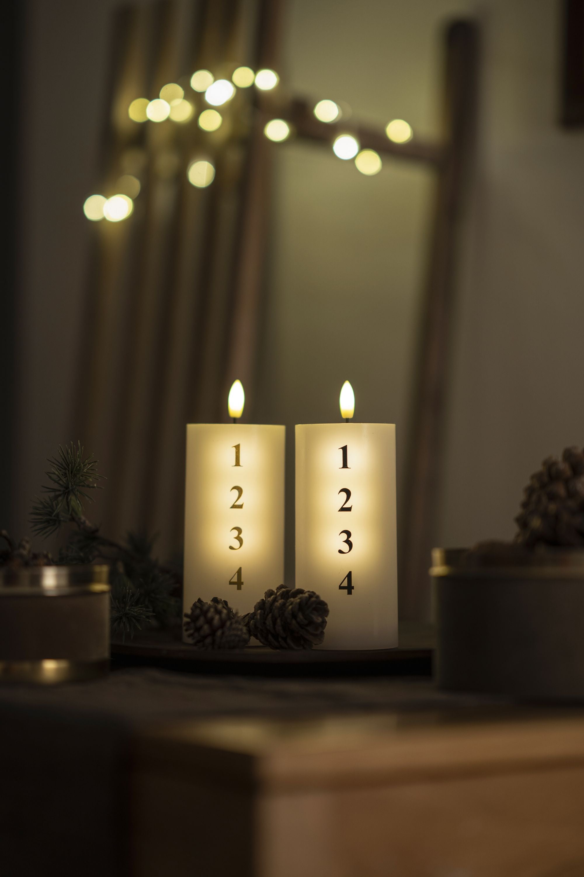 [product_category]-Sirius Sille Advent Light ø7x H15cm, White/Gold-Sirius-5707310807057-80705-SIR-3