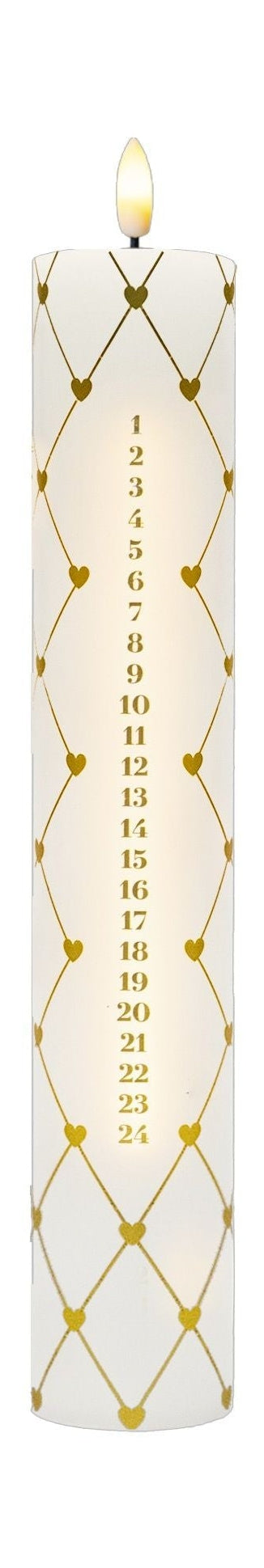 Sirius Sille Calendar Candle Ø5x H29CM, Sonderausgabe 2023