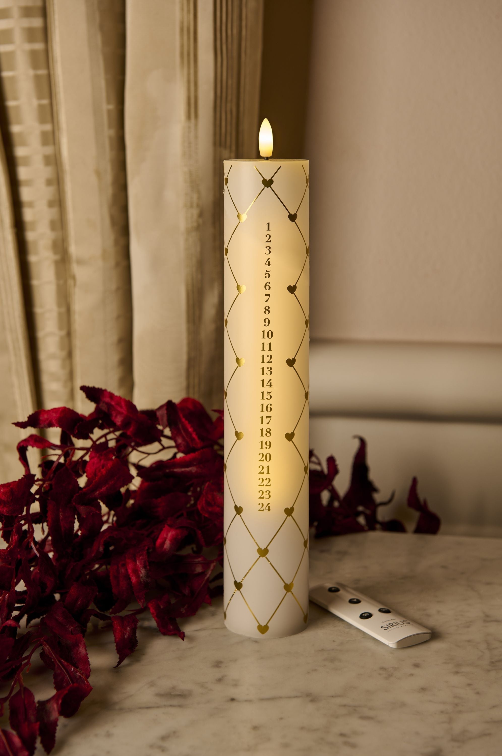 [product_category]-Sirius Sille Calendar Candle ø5x H29cm, Special Edition 2023-Sirius-5707310807095-80709-SIR-4