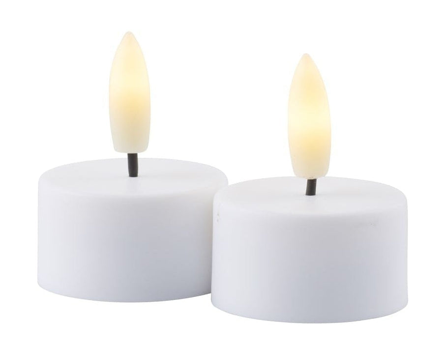 Sirius Sille Tealight 2 Pcs Set, White