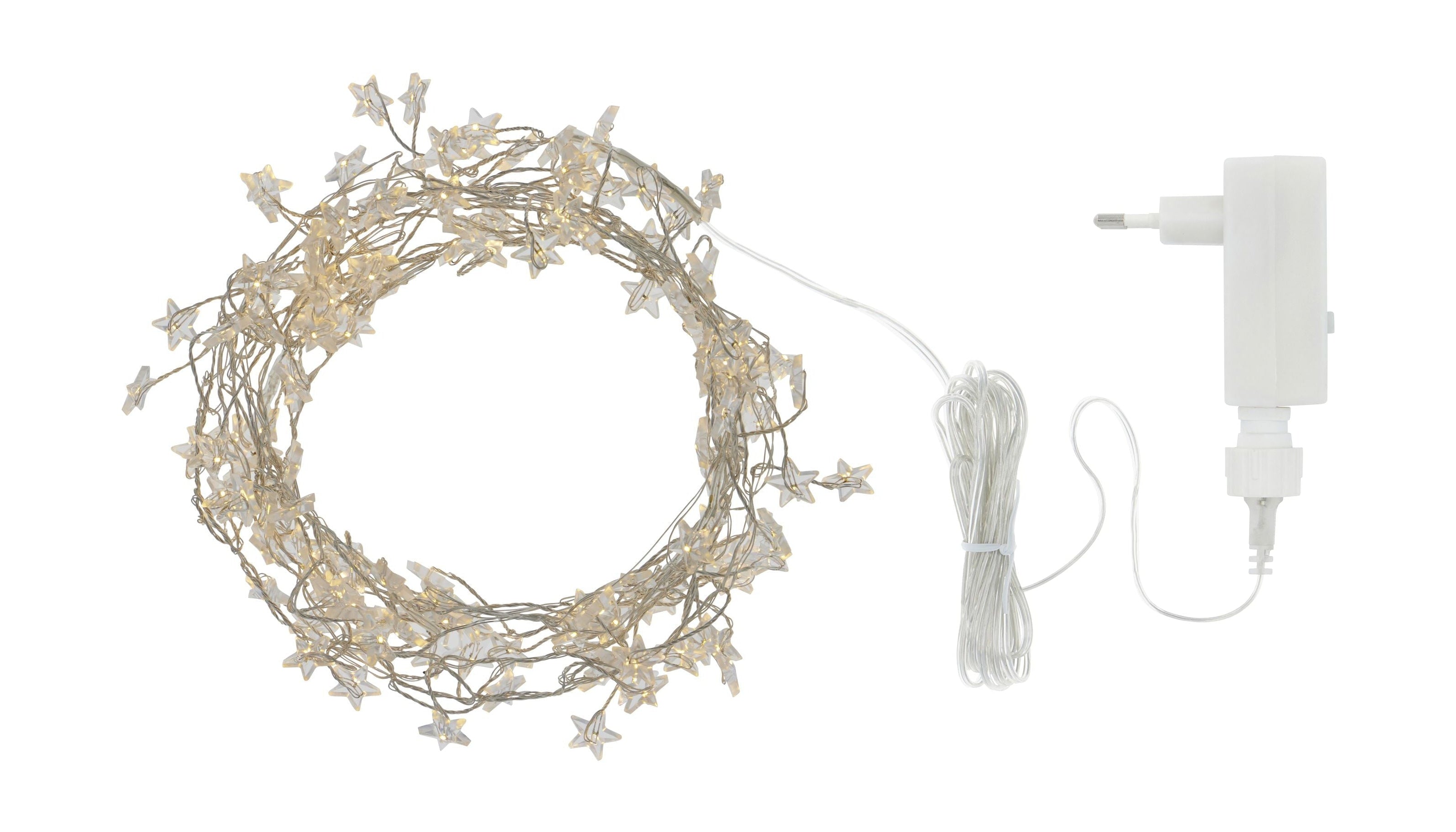 Sirius Trille Cluster Light Chain 160 LE, transparente/plateado