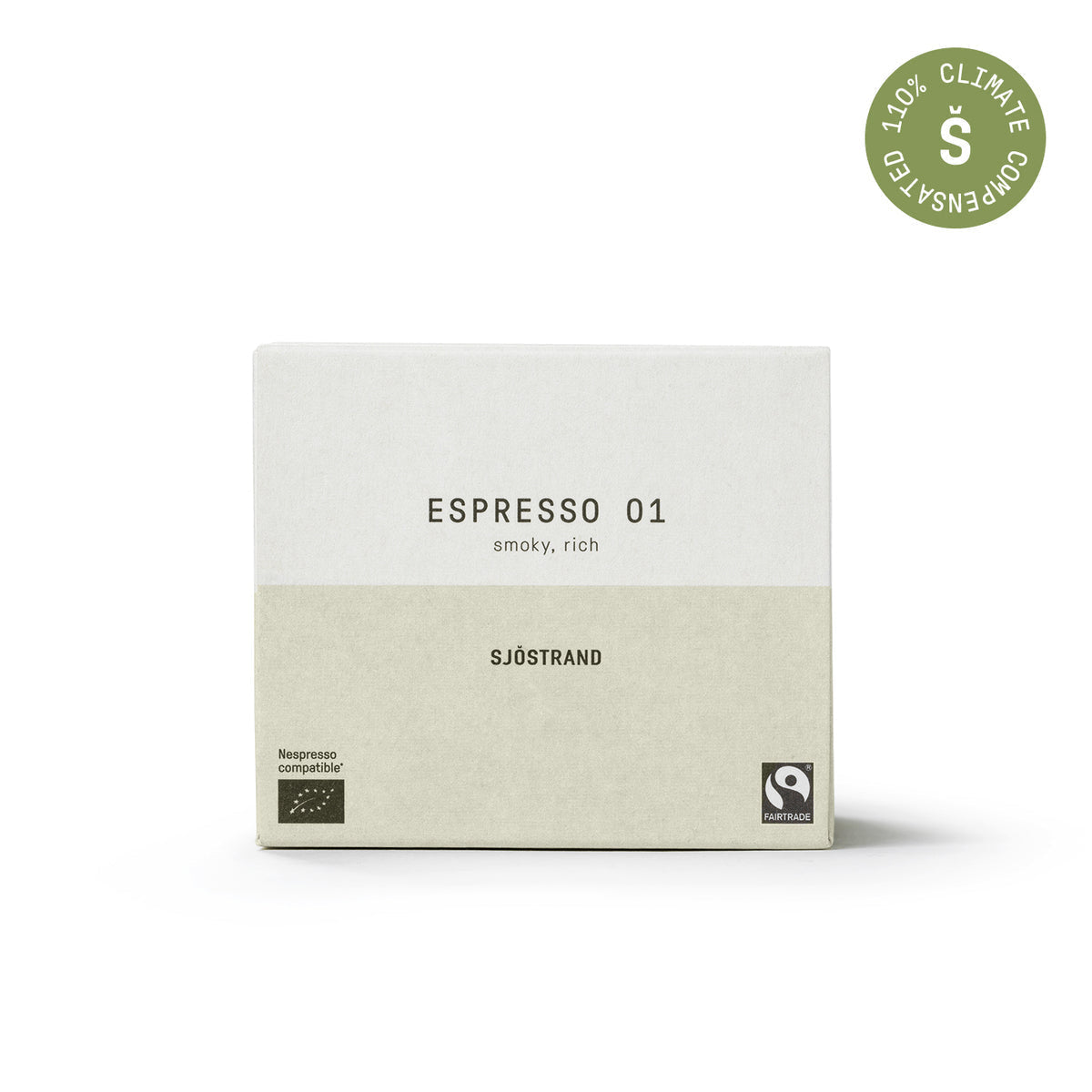 Sjötrand kaffekapslar 10 Pack, nr 1 Espresso