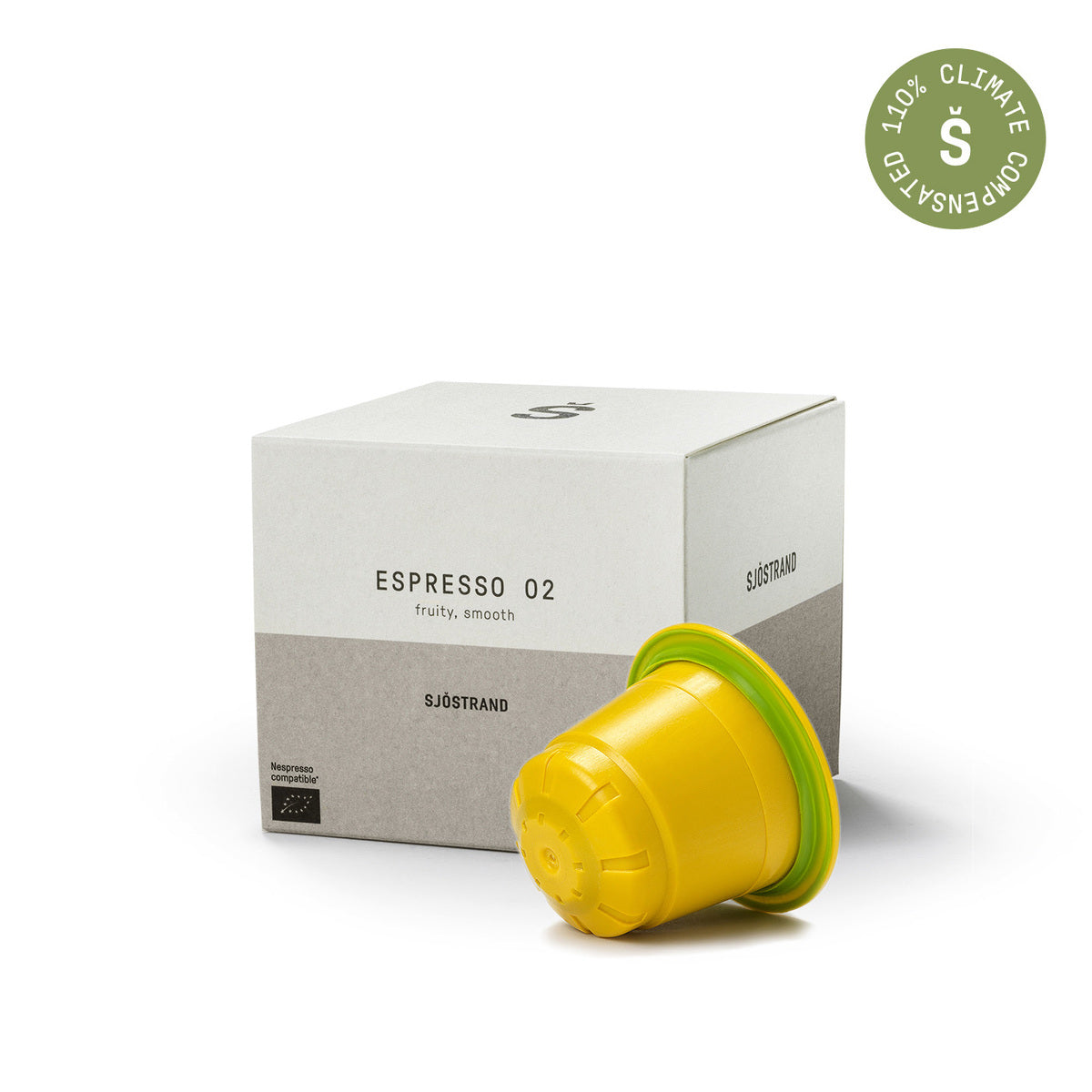 Sjötrand Coffee Capsules 10 Pack, nr 2 Espresso