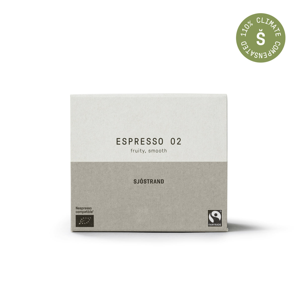Sjötrand Coffee Capsules 10 Pack, nr 2 Espresso